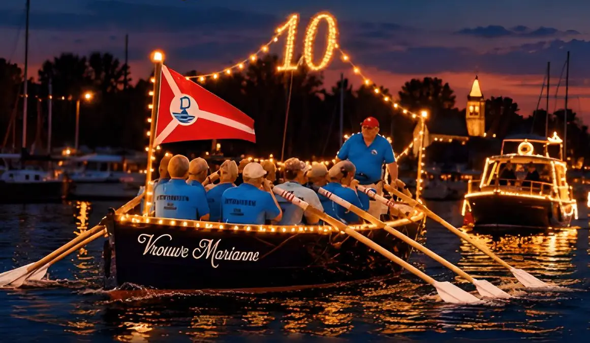 lichtjesoptocht de batavier