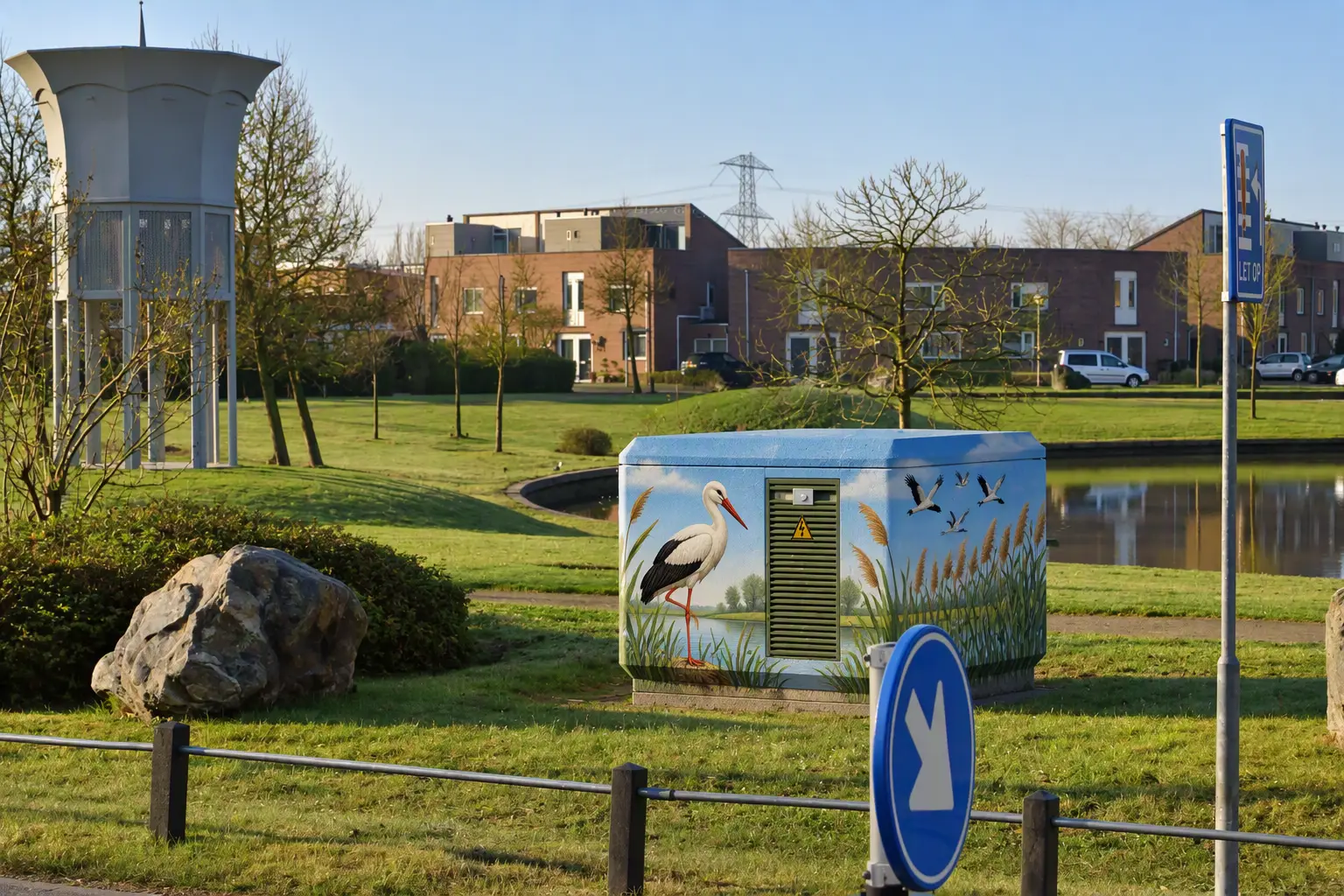 Kunst op trafo Google Maps en AI