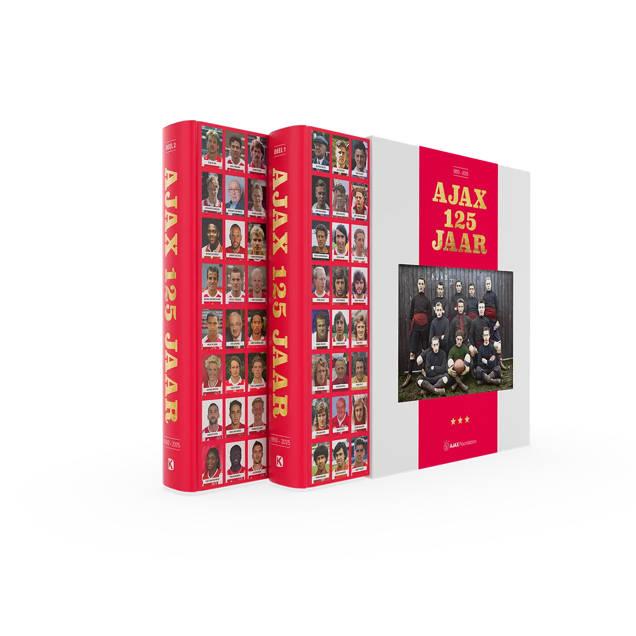 Vier het 125-jarig jubileum van Ajax met 1600 bladzijden aan historie en verhalen!