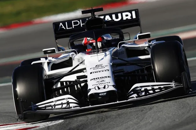 AlphaTauri AT01 Barcelona testdagenjpg