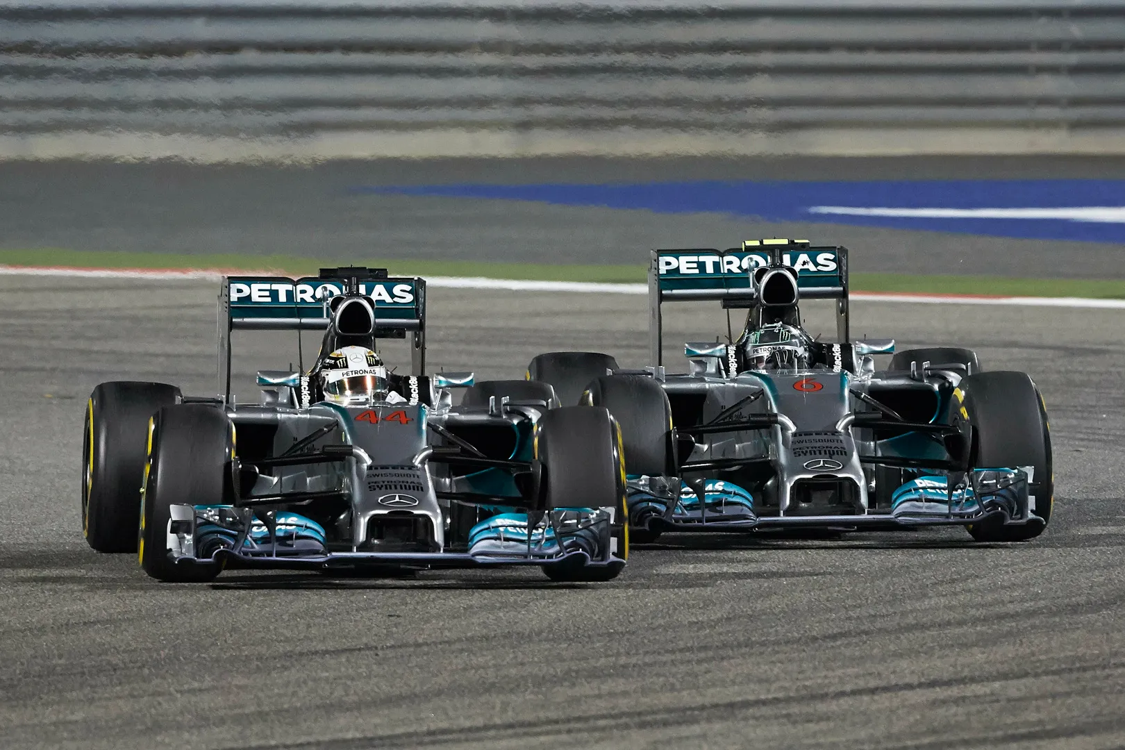 rosberg hamilton mercedes bahrein 2014