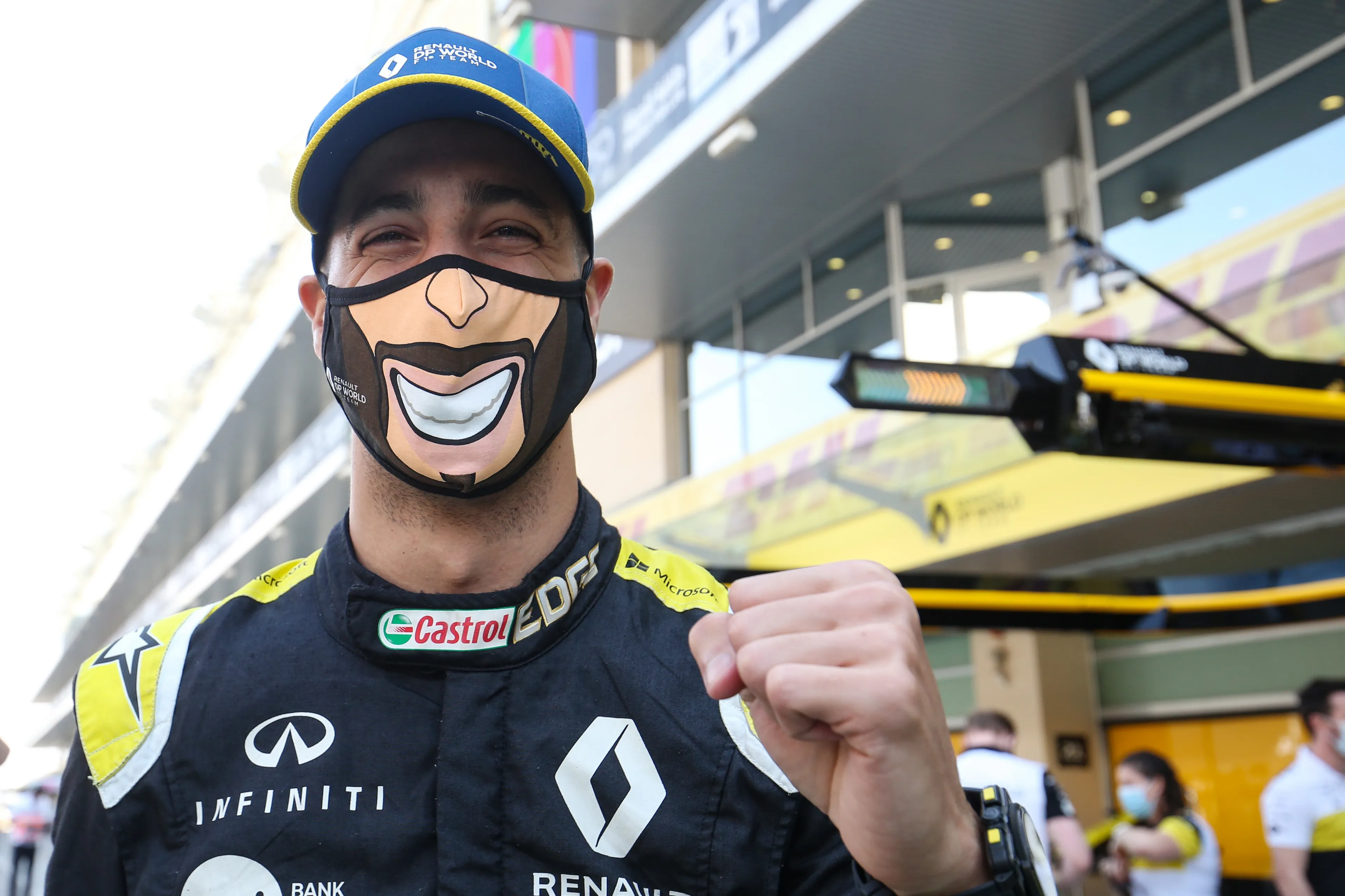 Daniel Ricciardo Renault Abu Dhabi