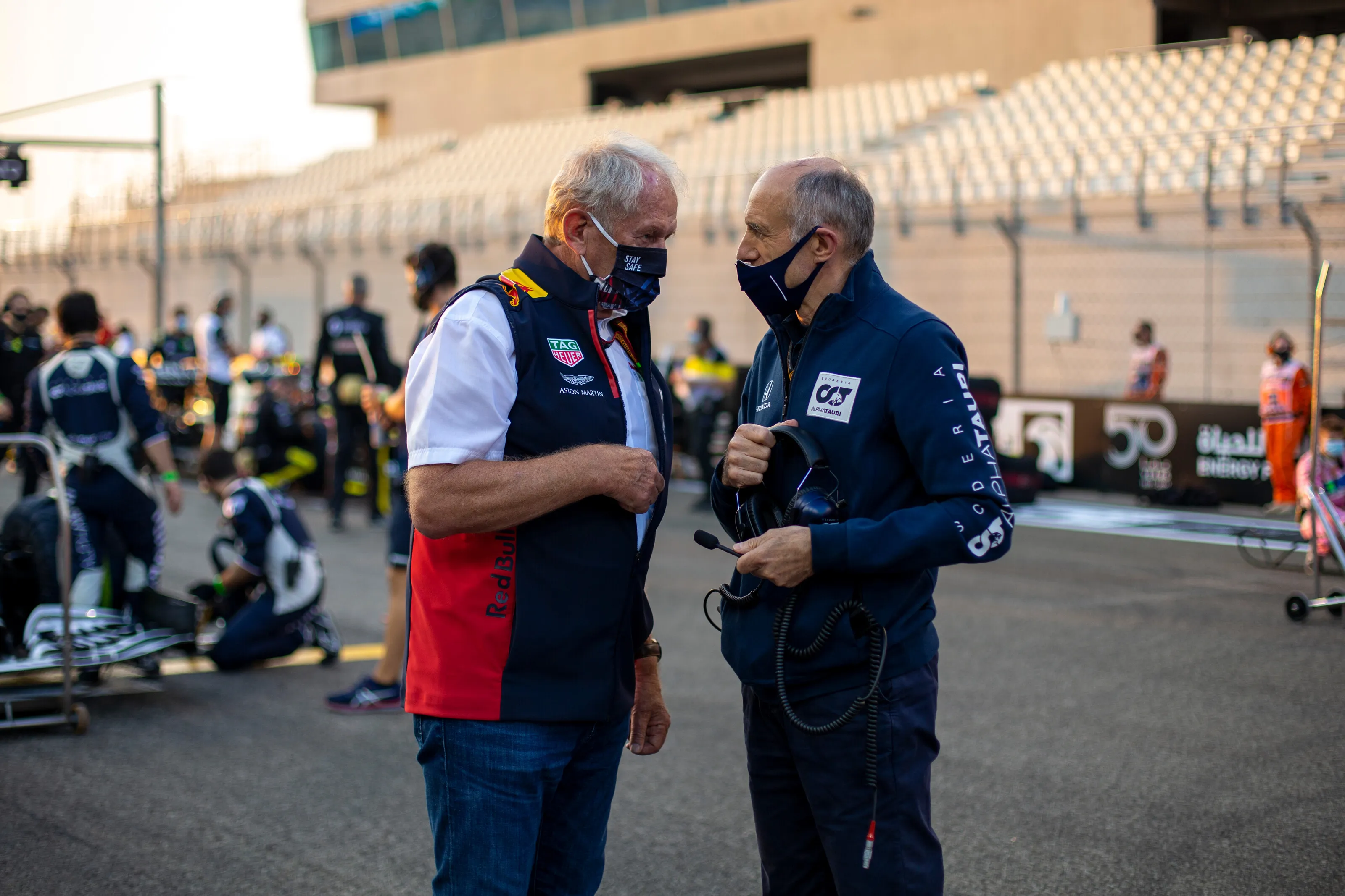 Helmut Marko Franz Tost