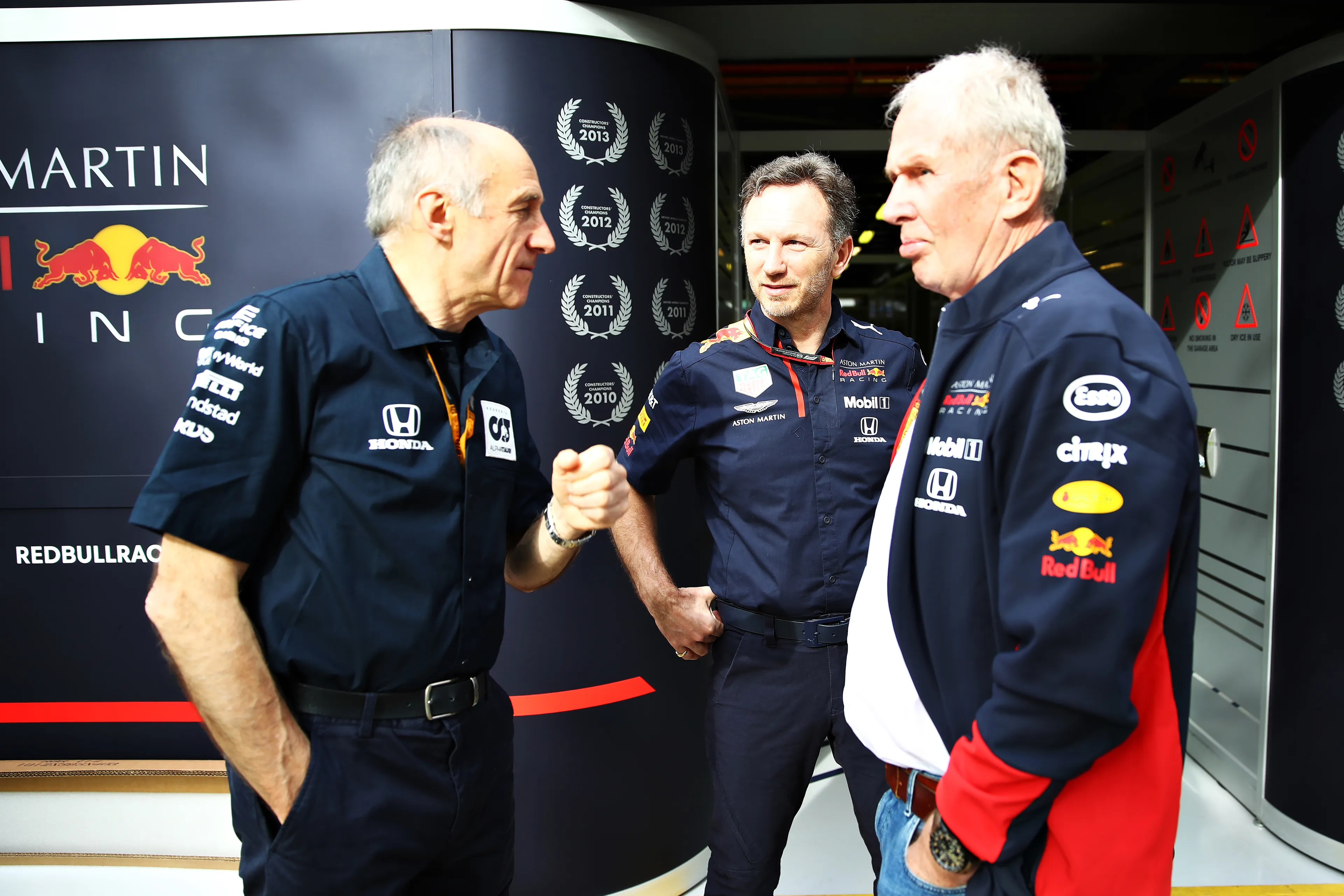 Franz Tost Christian Horner Helmut Marko