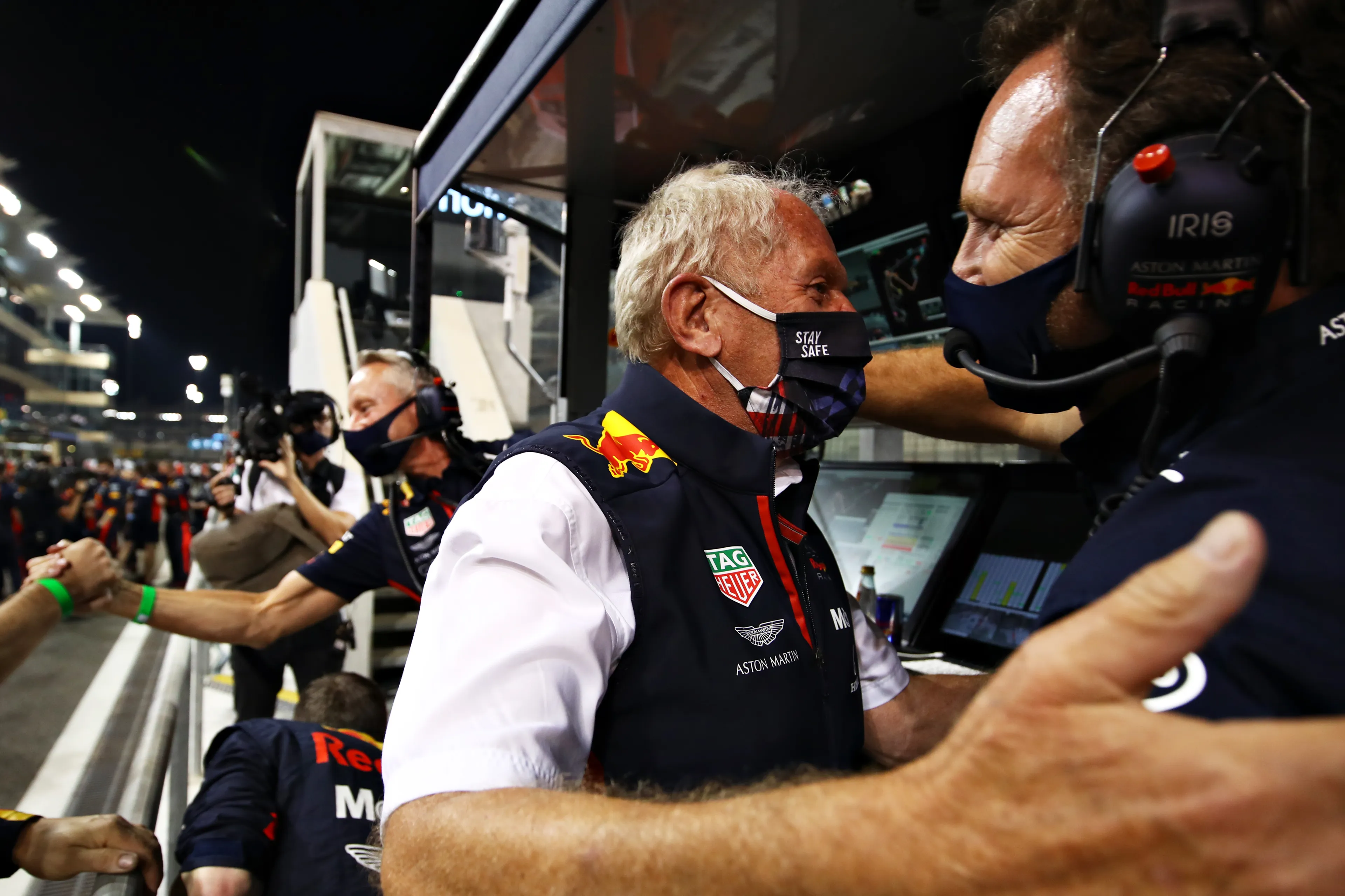 Helmut Marko Christian Horner
