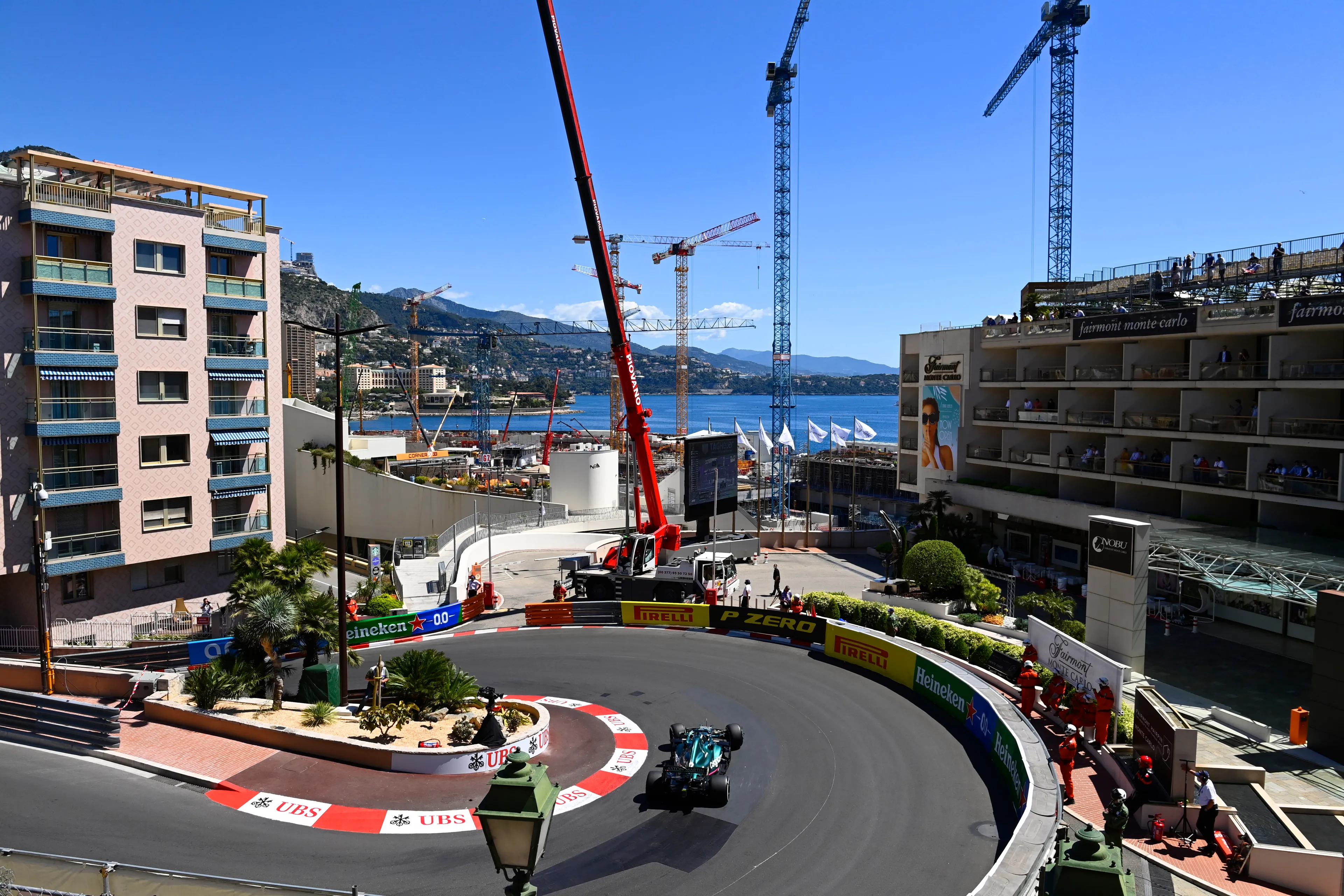 Aston Martin Formule 1 Monaco