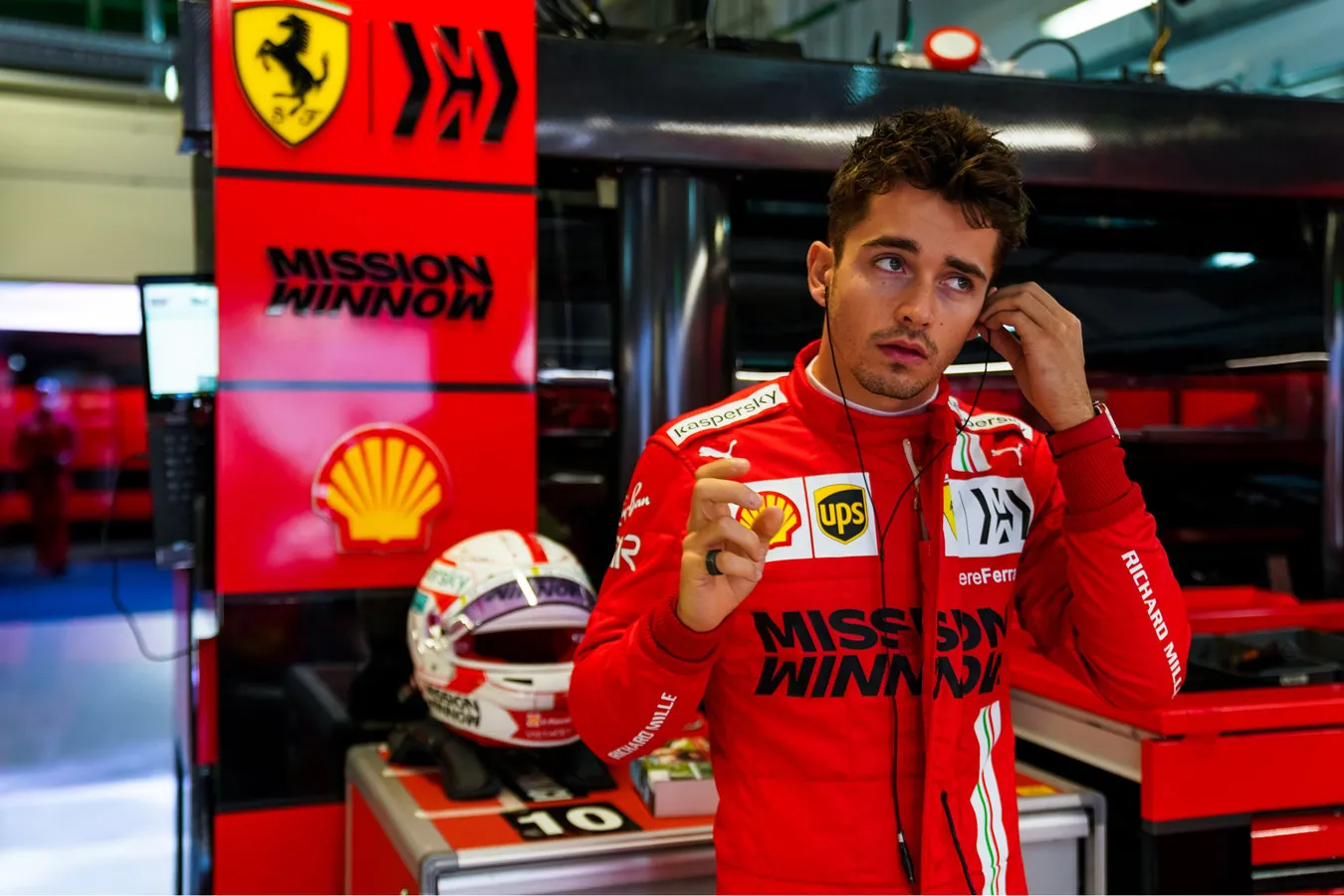 Charles Leclerc Rusland Ferrari