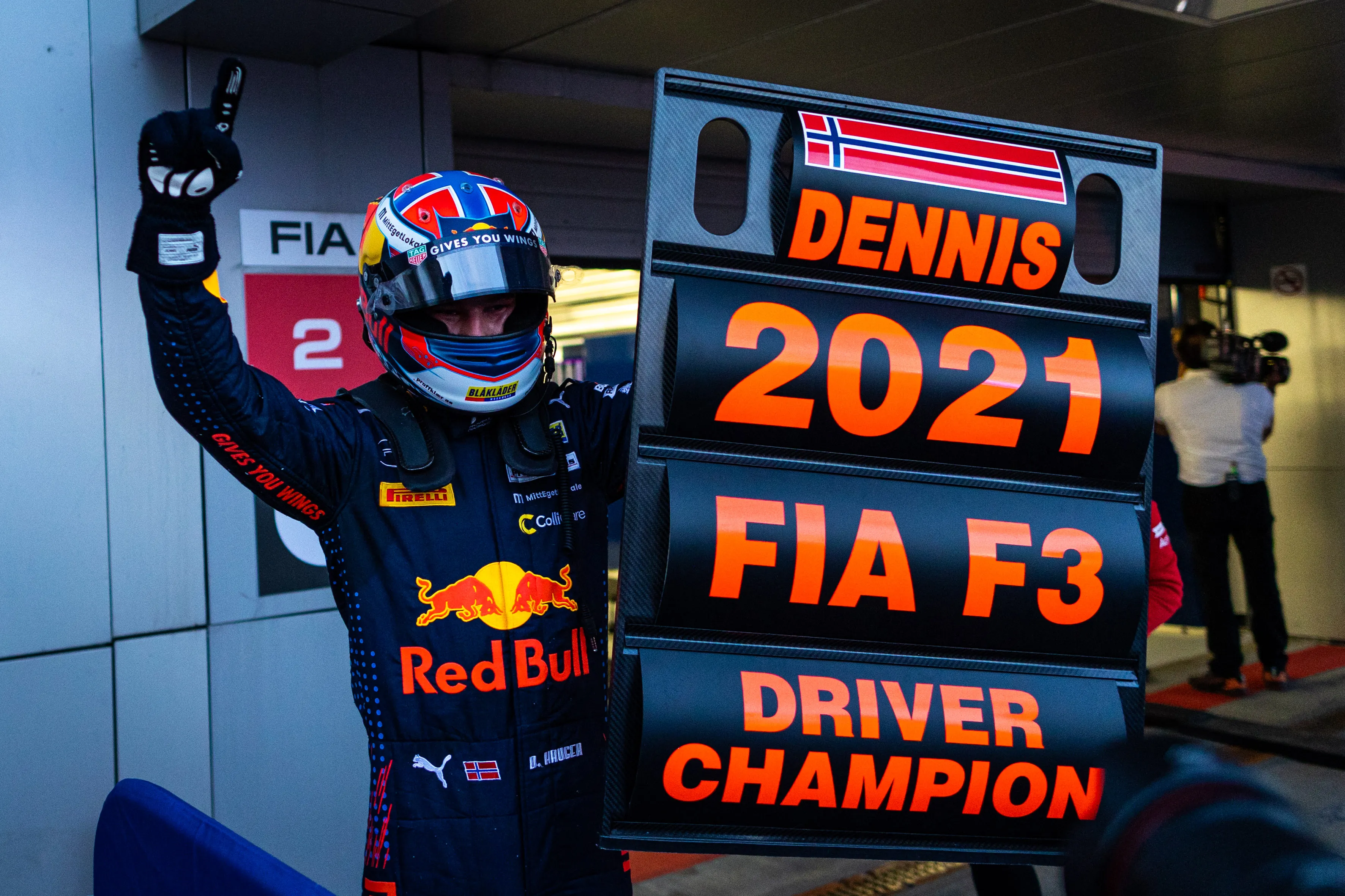 Dennis Hauger F3 kampioen