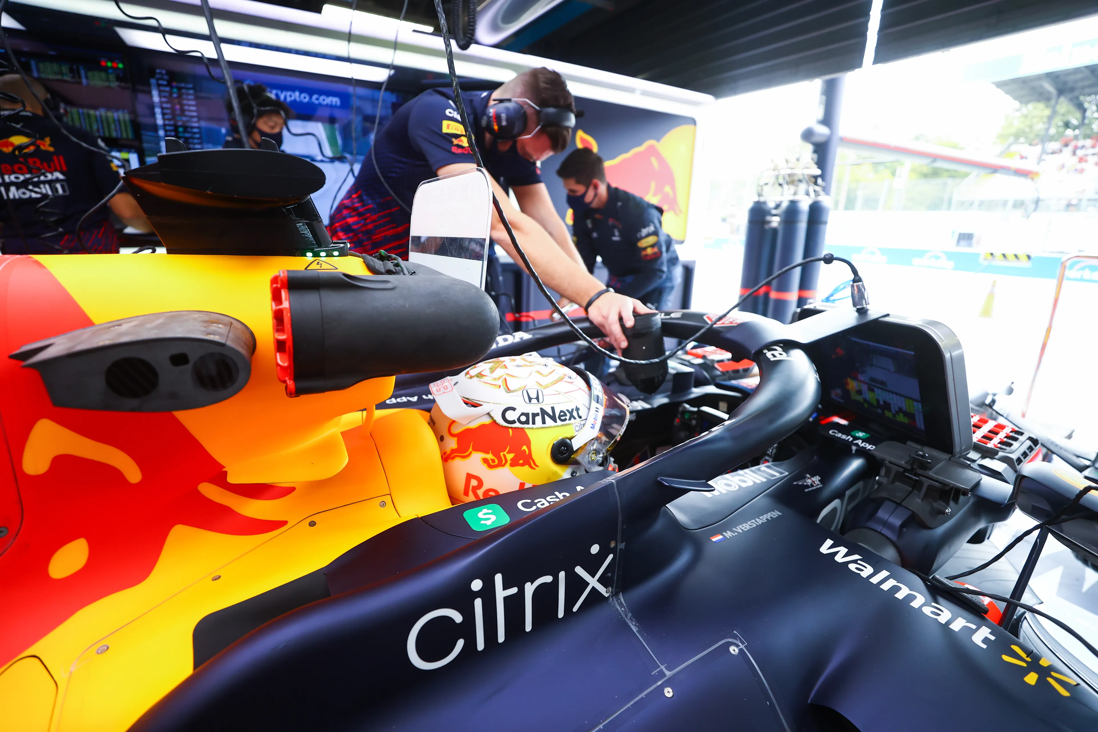 Red Bull wacht verloop kwalificatie GP Italië af voor mogelijke motorwissel Verstappen