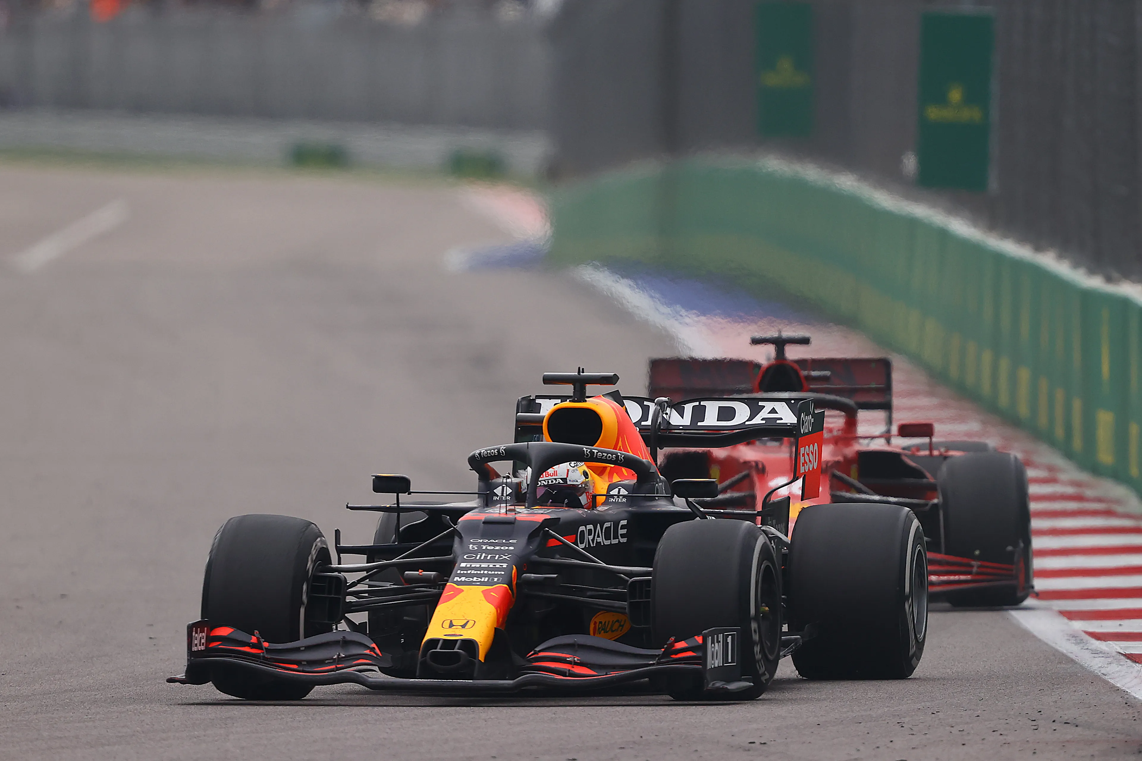 Max Verstappen RB16B Red Bull Rusland