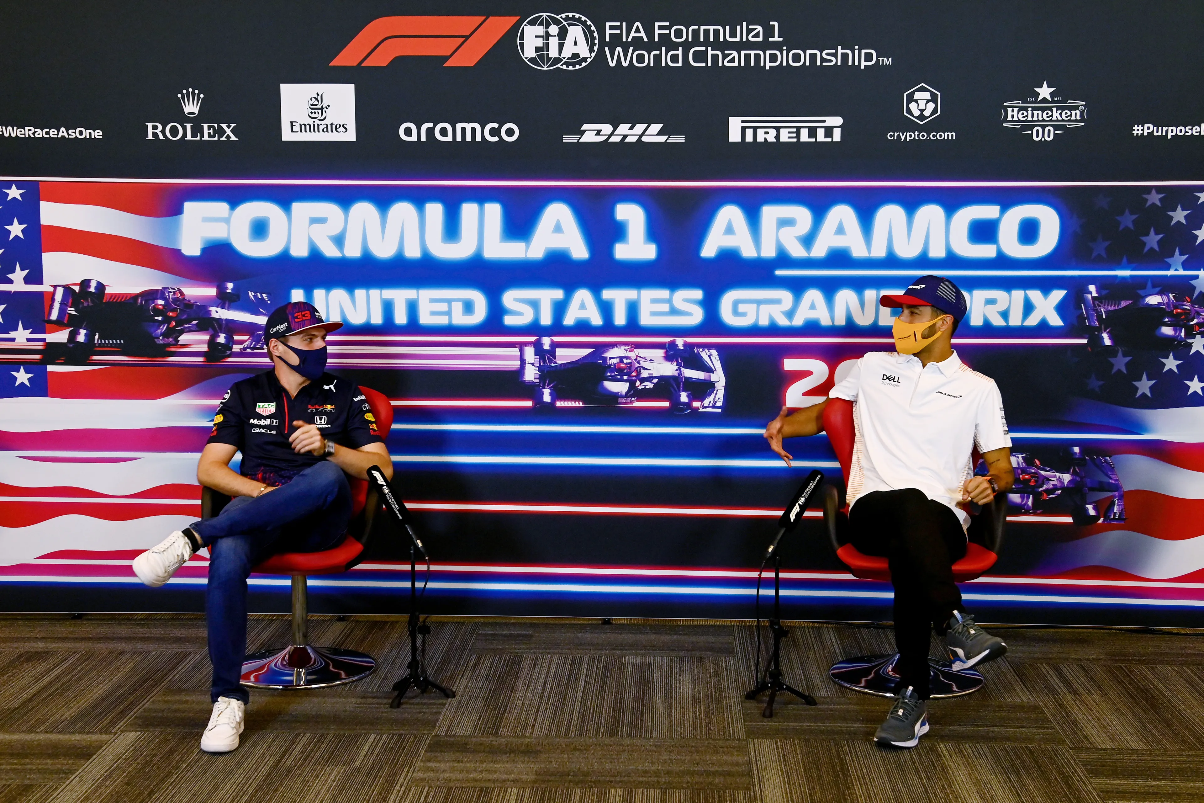 Ricciardo: 'Hamiltons ervaring geen voordeel meer in titelstrijd tegen Verstappen'