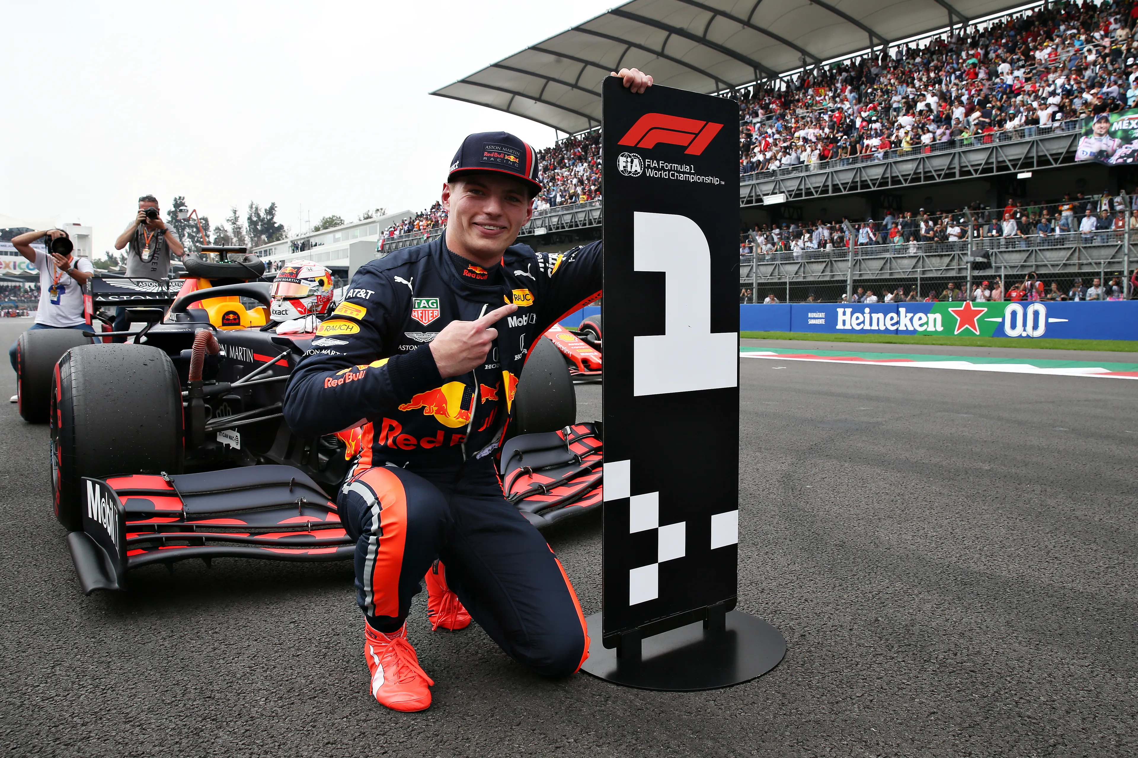 Verstappen P1 Mexico 2019