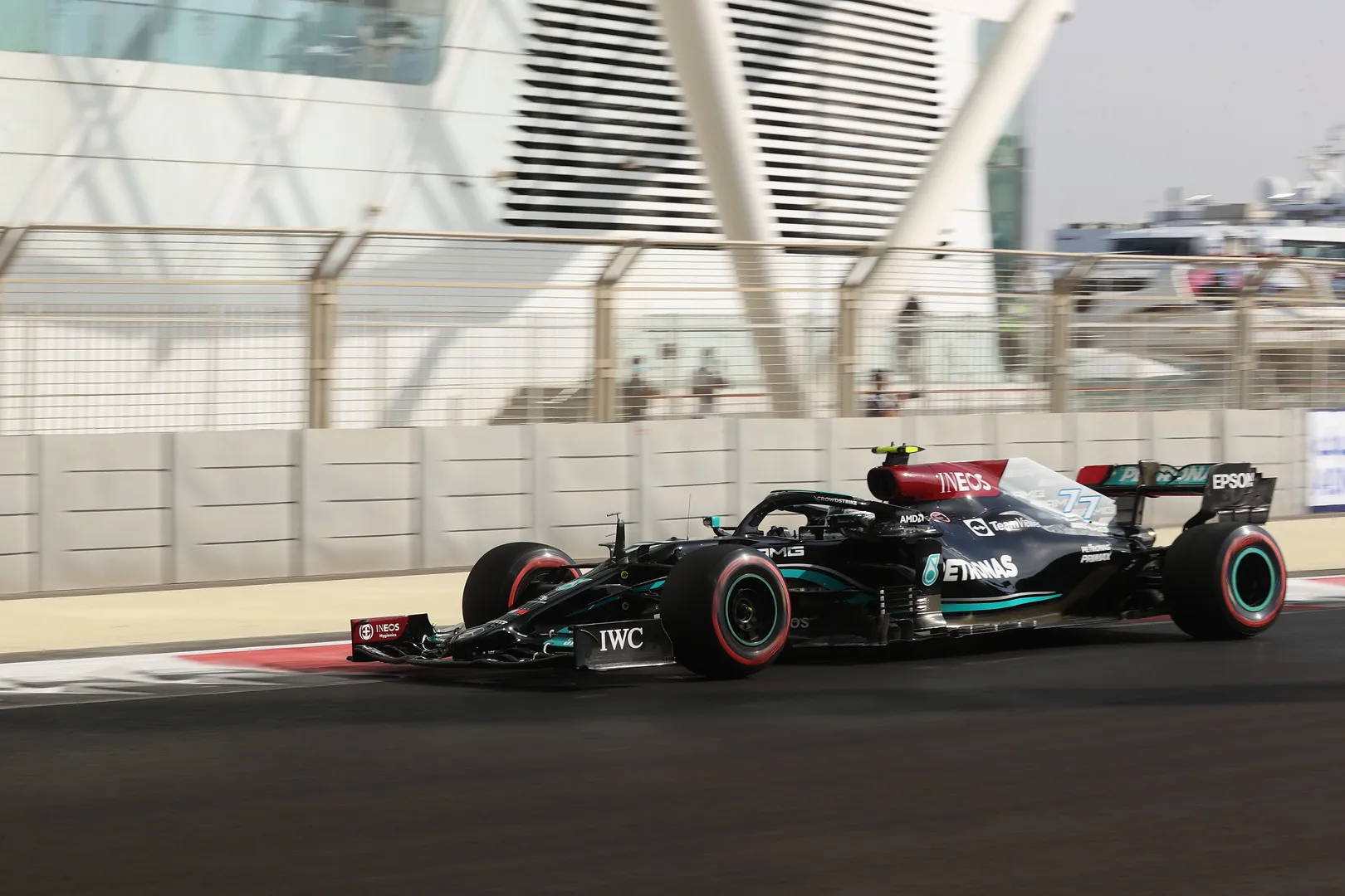 Abu dhabi valtteri bottas mercedes 2