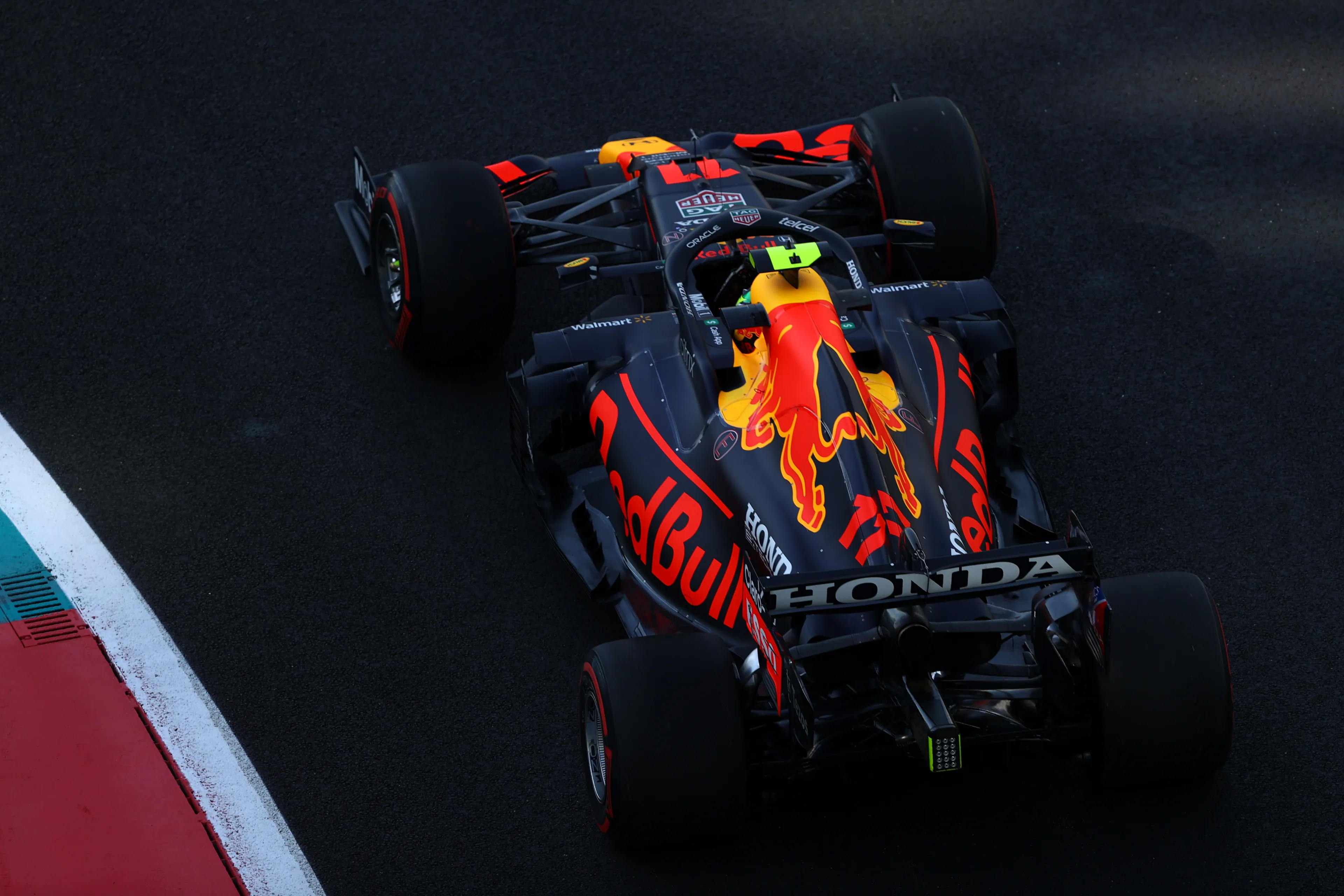 Perez VT boven Abu Dhabi 2021