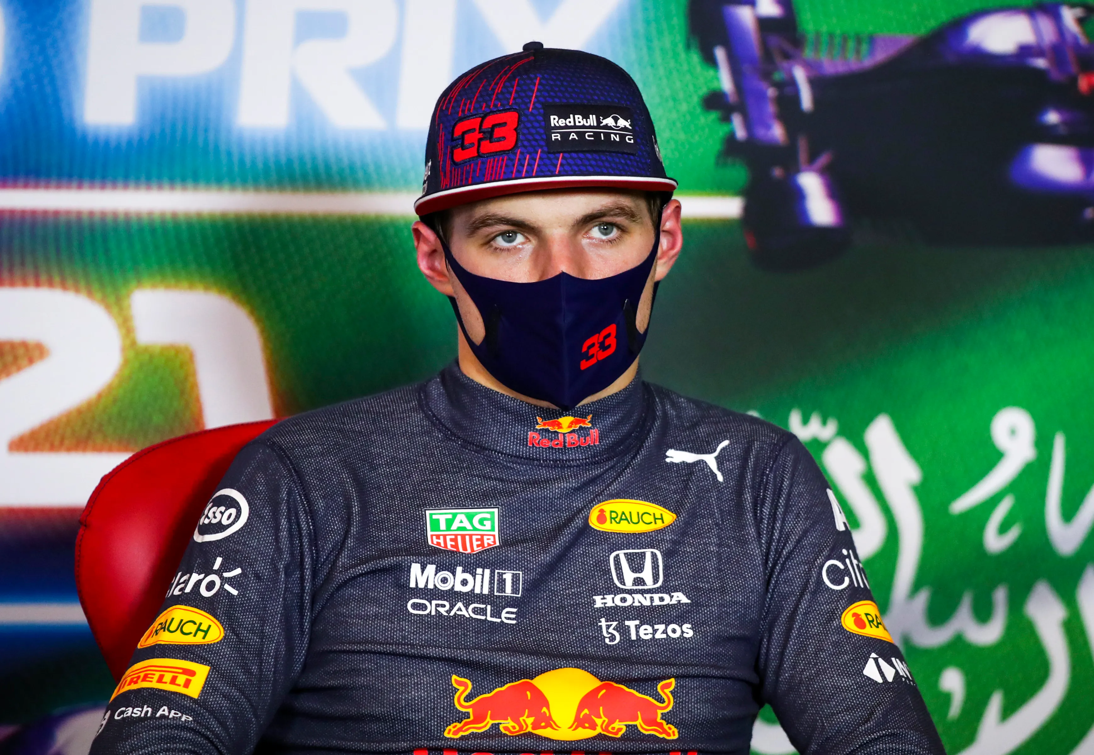 Verstappen persco kwalificatie Jeddah 2021