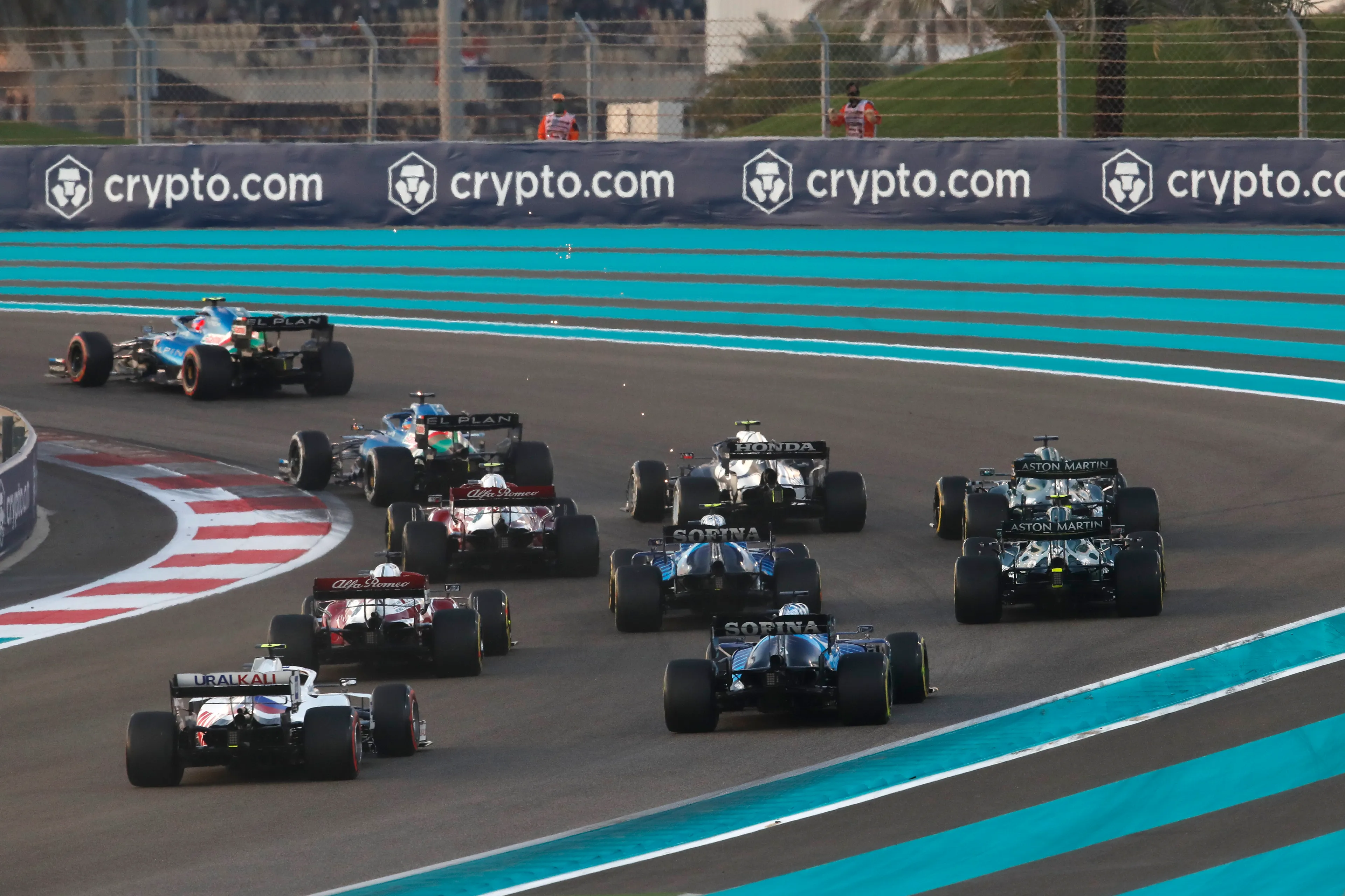 Formule 1 Grand Prix Abu Dhabi Crypto
