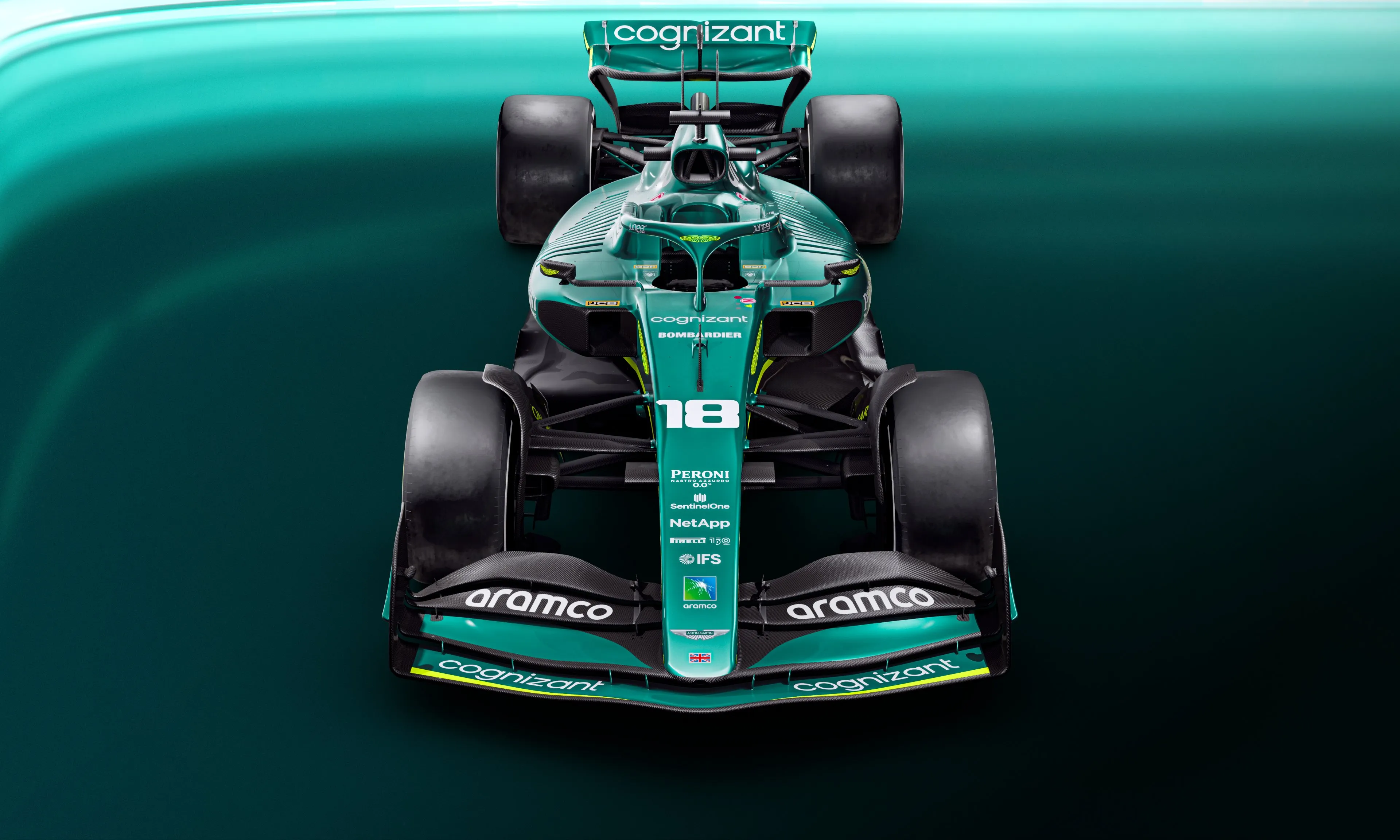 Foto's: Aston Martin onthult de werkelijke AMR22 tijdens lancering