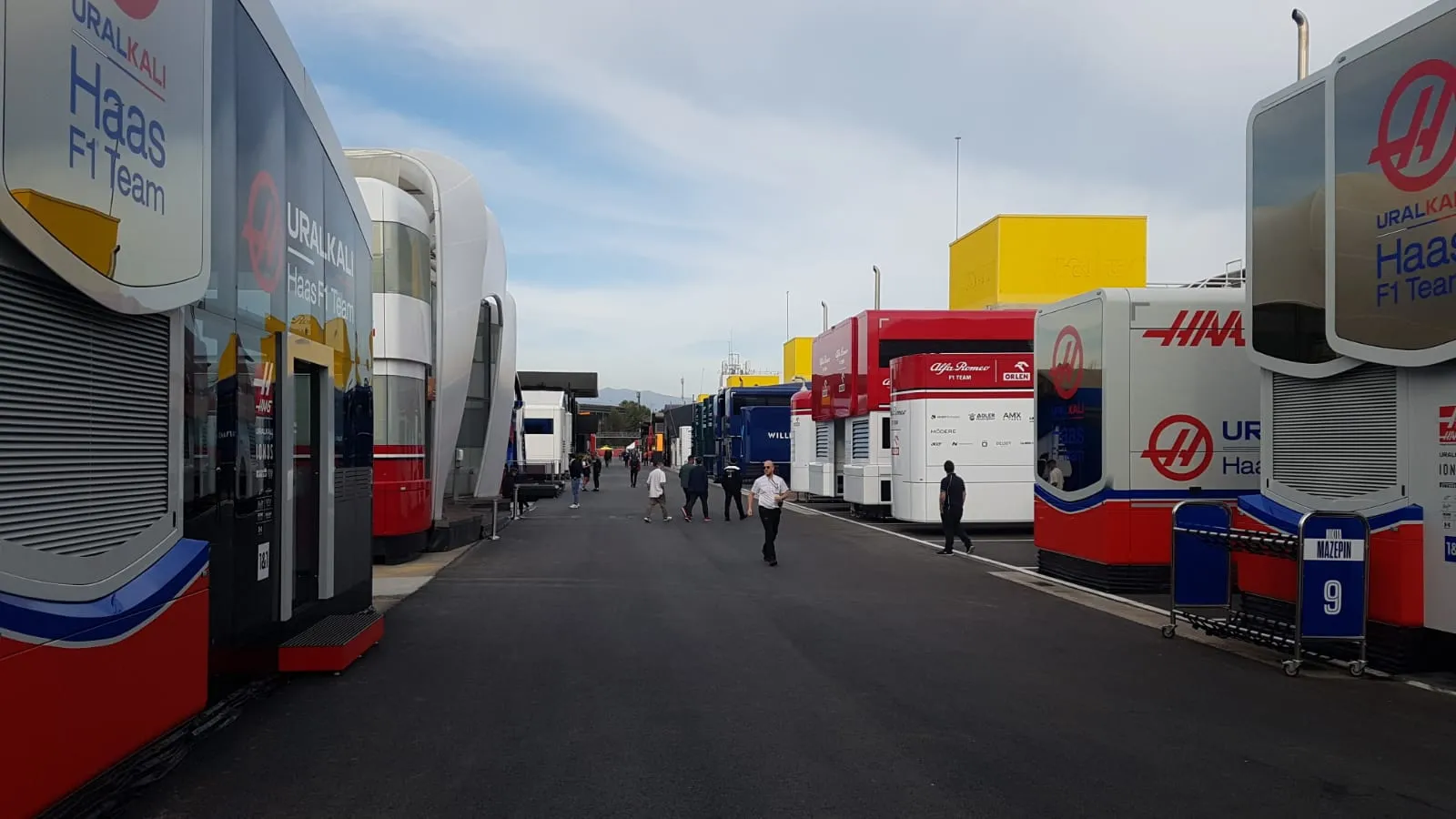 Paddock Barcelona