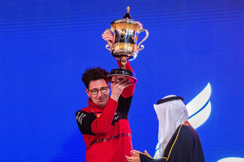 mattia binotto ferrari gp bahrein