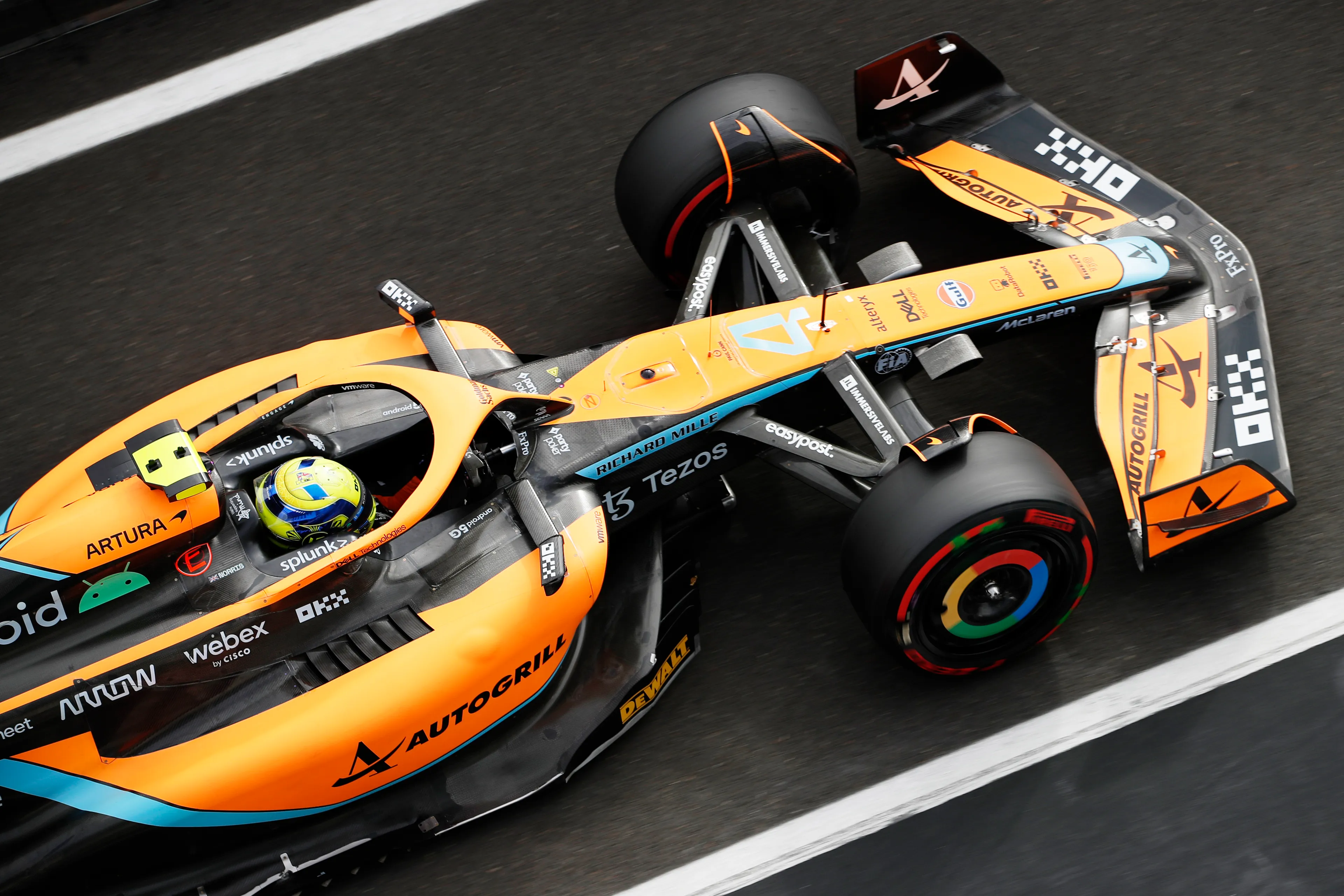 McLaren gaat met duidelijk doel naar Austin: 'Zo hard mogelijk pushen voor de vierde plek'