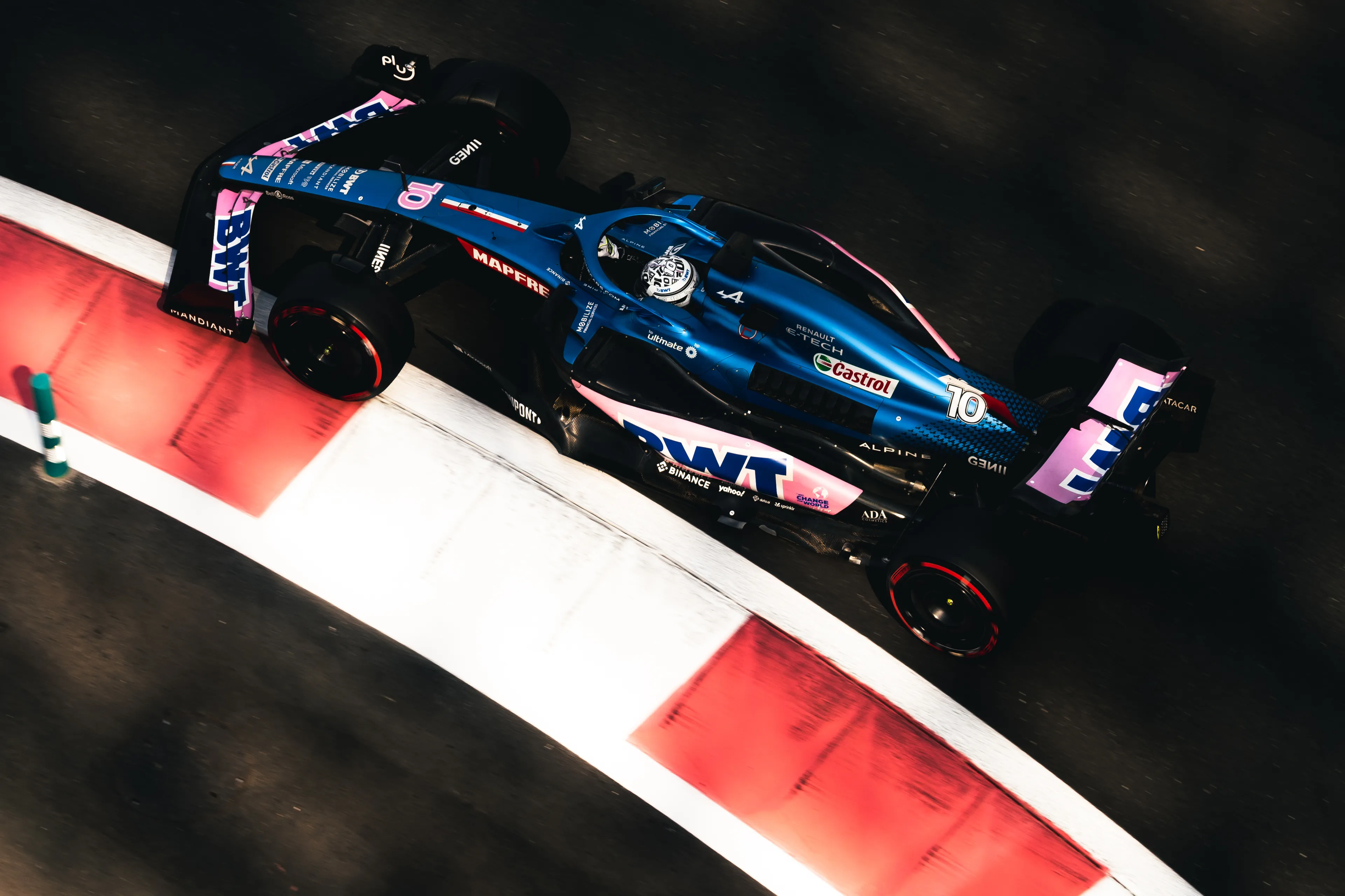 Pierre Gasly A522 Alpine F1 GP Abu Dhabi 2022