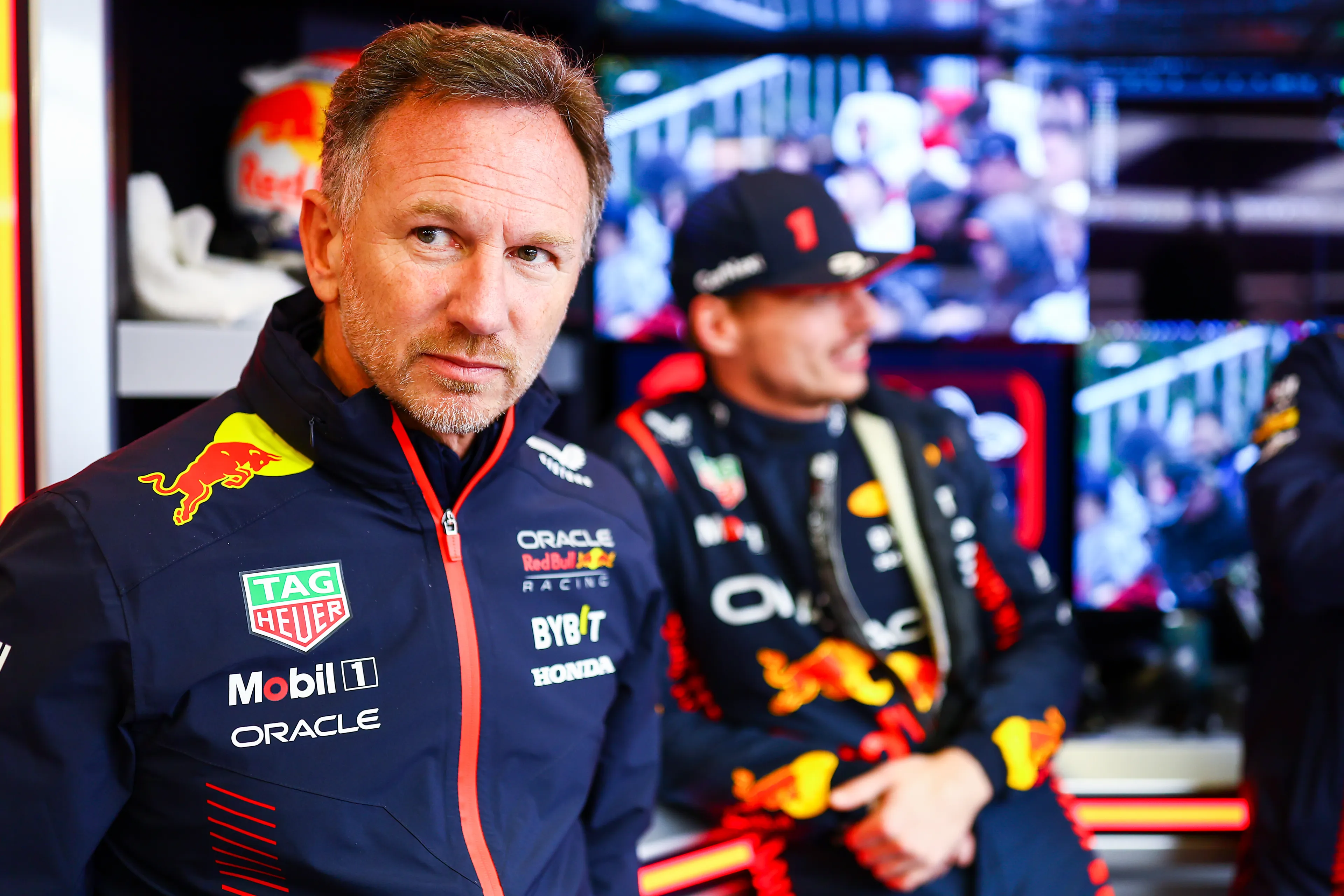 christian horner max verstappen red bull racing f1 gp australie 2023