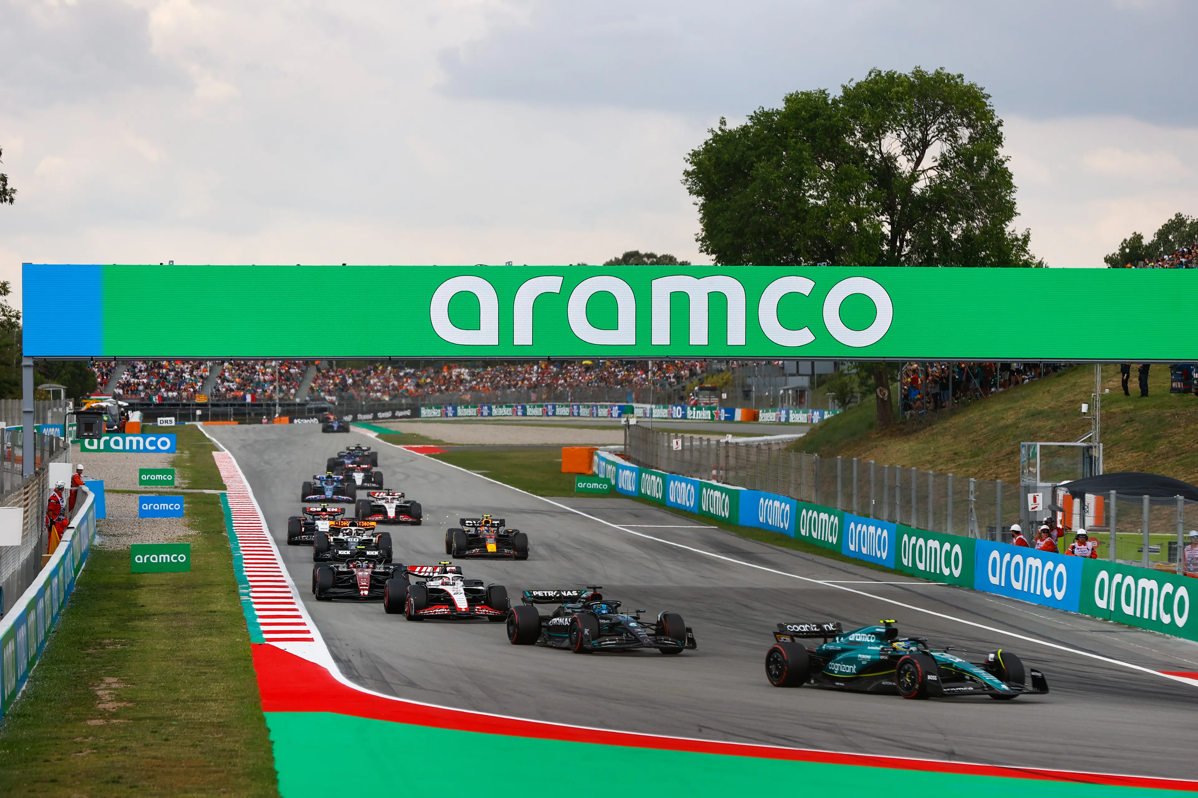 Dit vinden de teams na F1 GP Spanje | 'Het was een zware dag qua bandenmanagement'