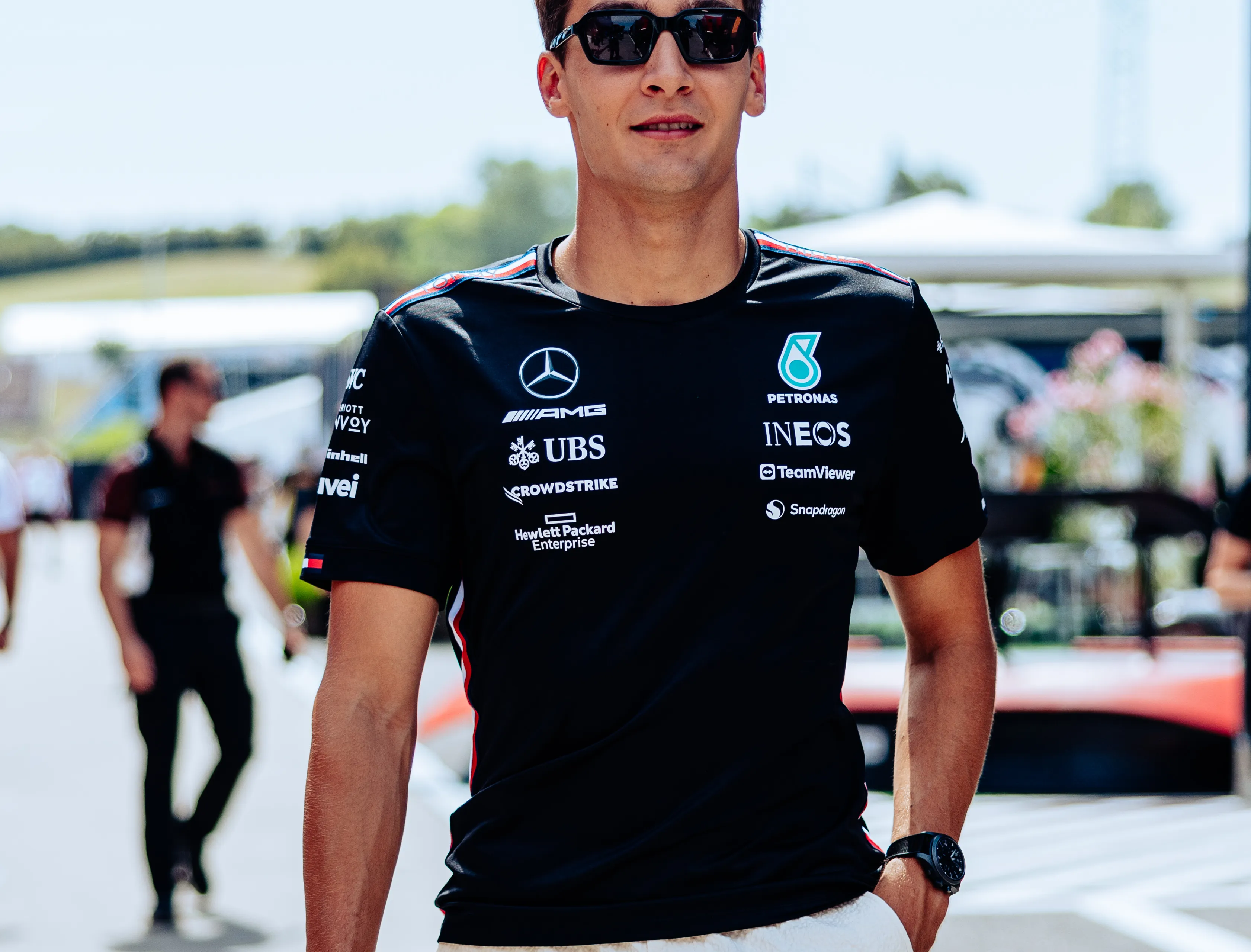 Russell voorzichtig tevreden na prima herstel: 'Veel positieve dingen gezien vandaag'