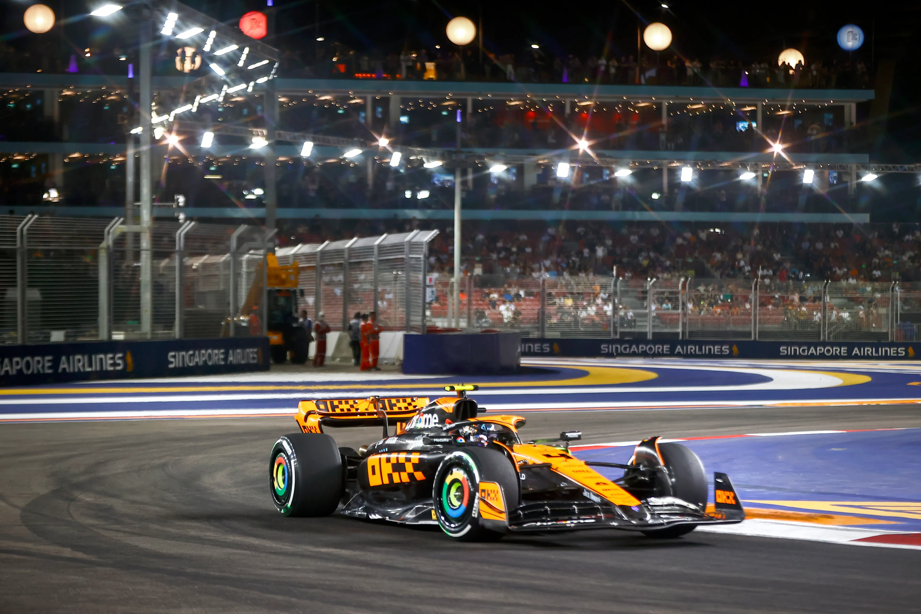 Norris hoopte op meer, maar is tevreden met P4: 'Had niet het gevoel dat er nog tijd te winnen was'