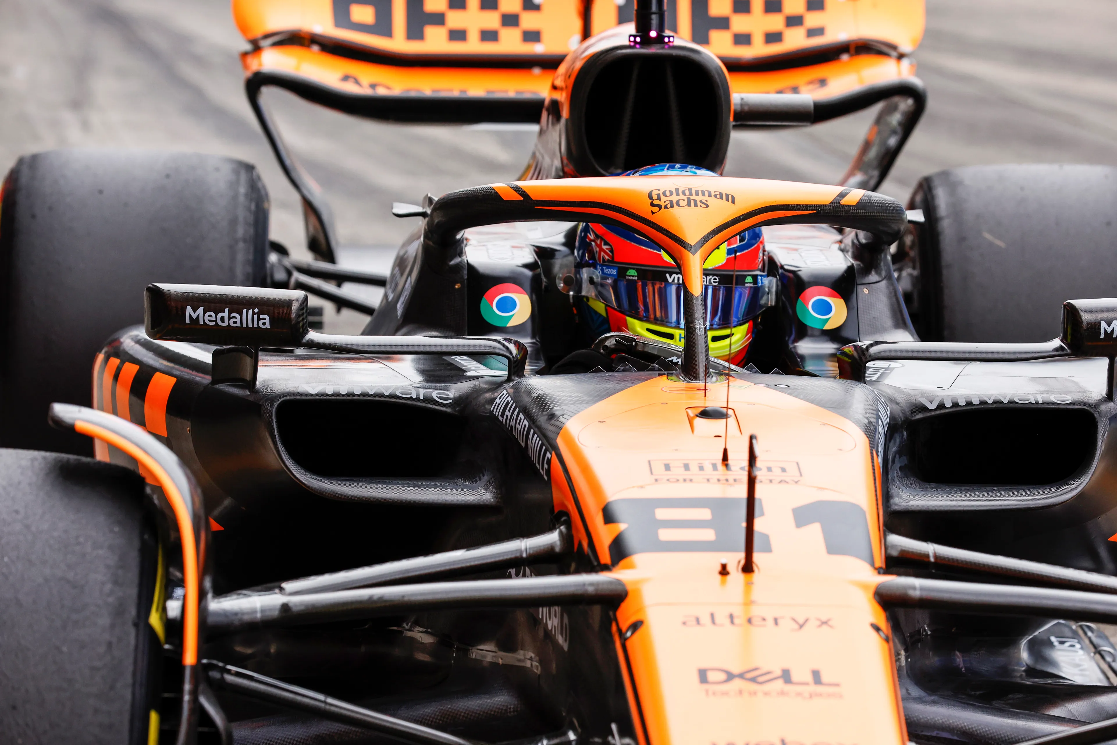 Piastri verrast met tweede startpositie tijdens kwalificatie: 'Wel de moeilijkste om in te halen'