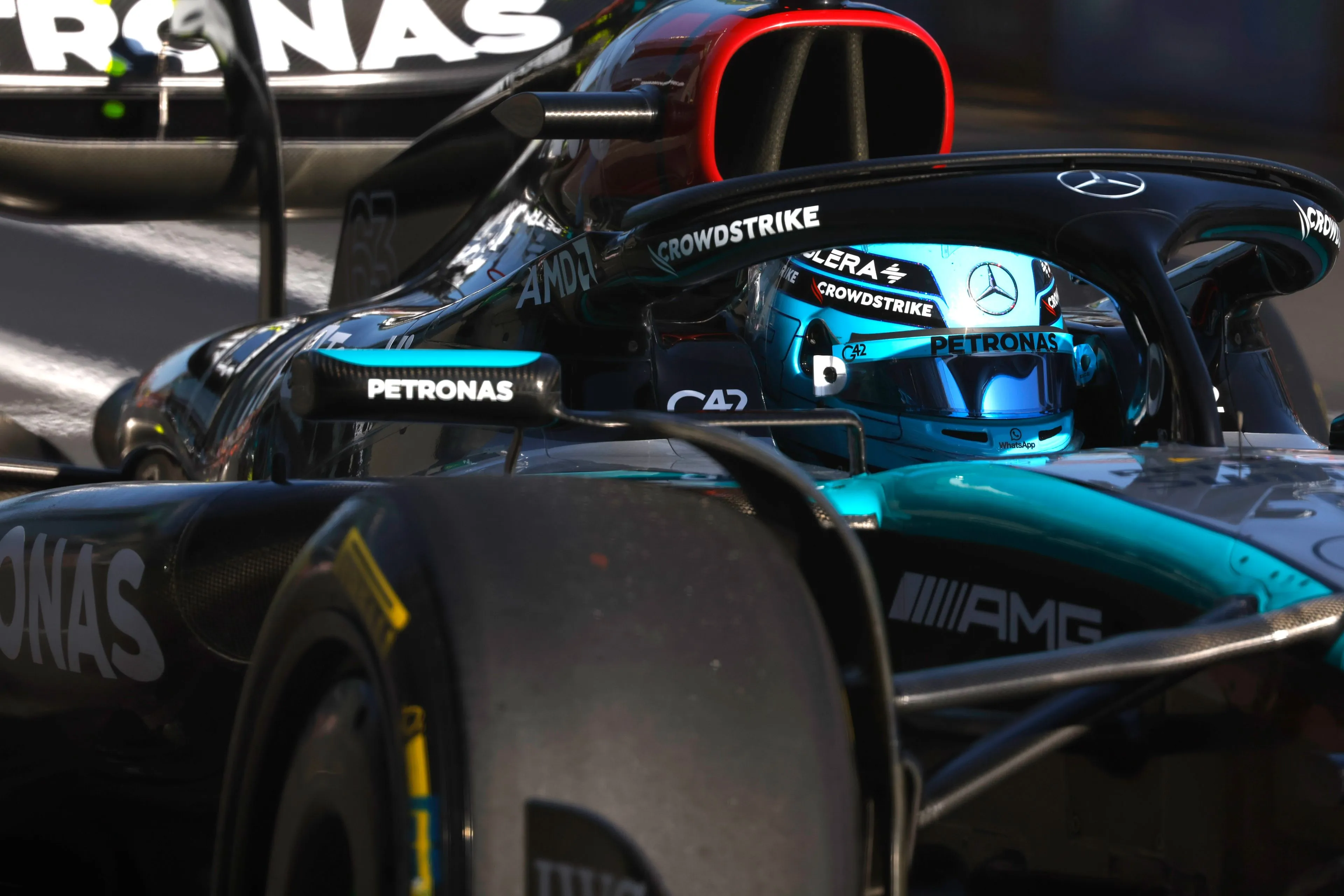 Alonso ging op de rem voorafgaand aan megaklapper Russell: 'Dat verraste me'