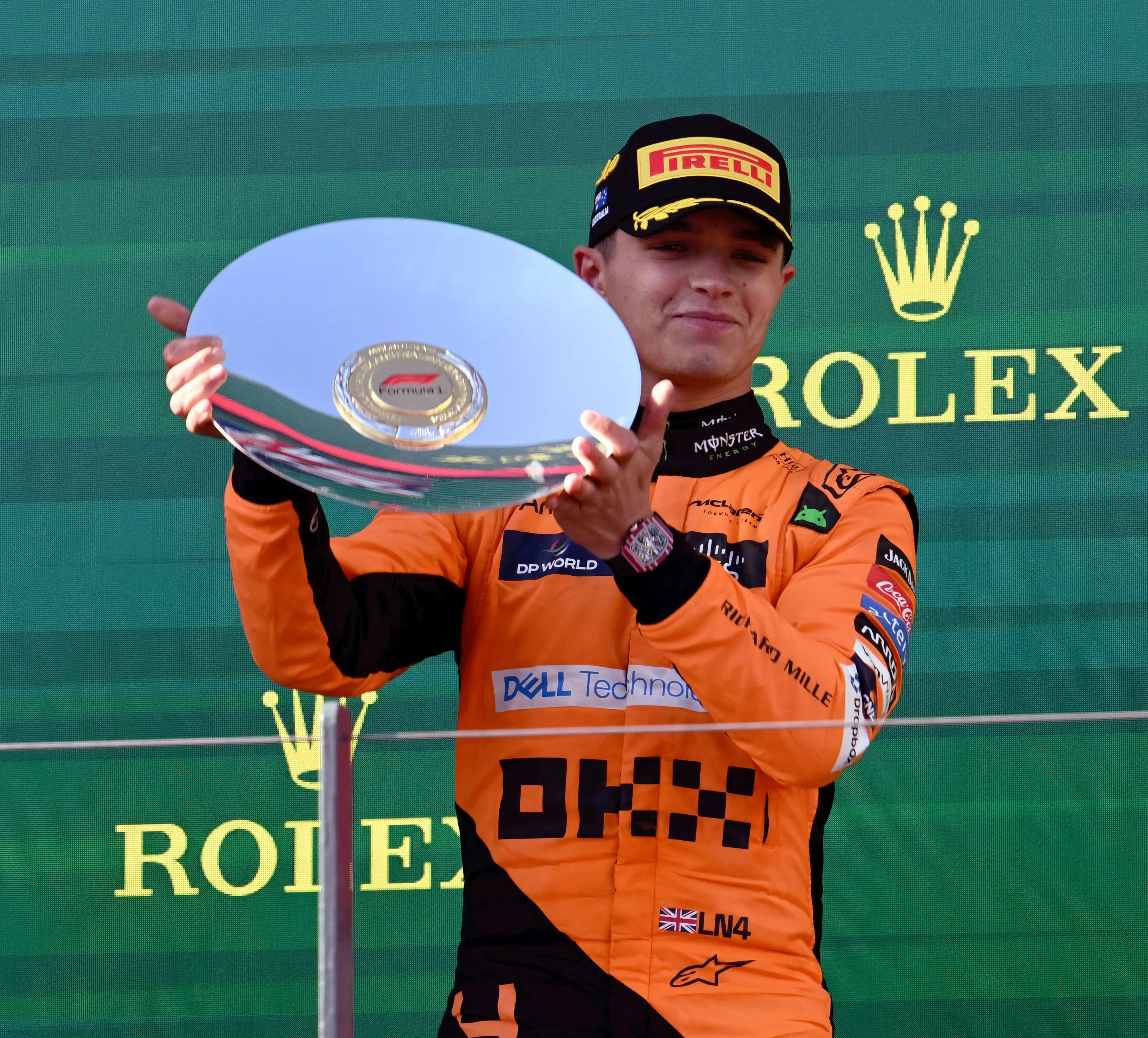 Norris denkt dat gat met Red Bull kleiner is geworden: 'Ben ik erg blij mee'