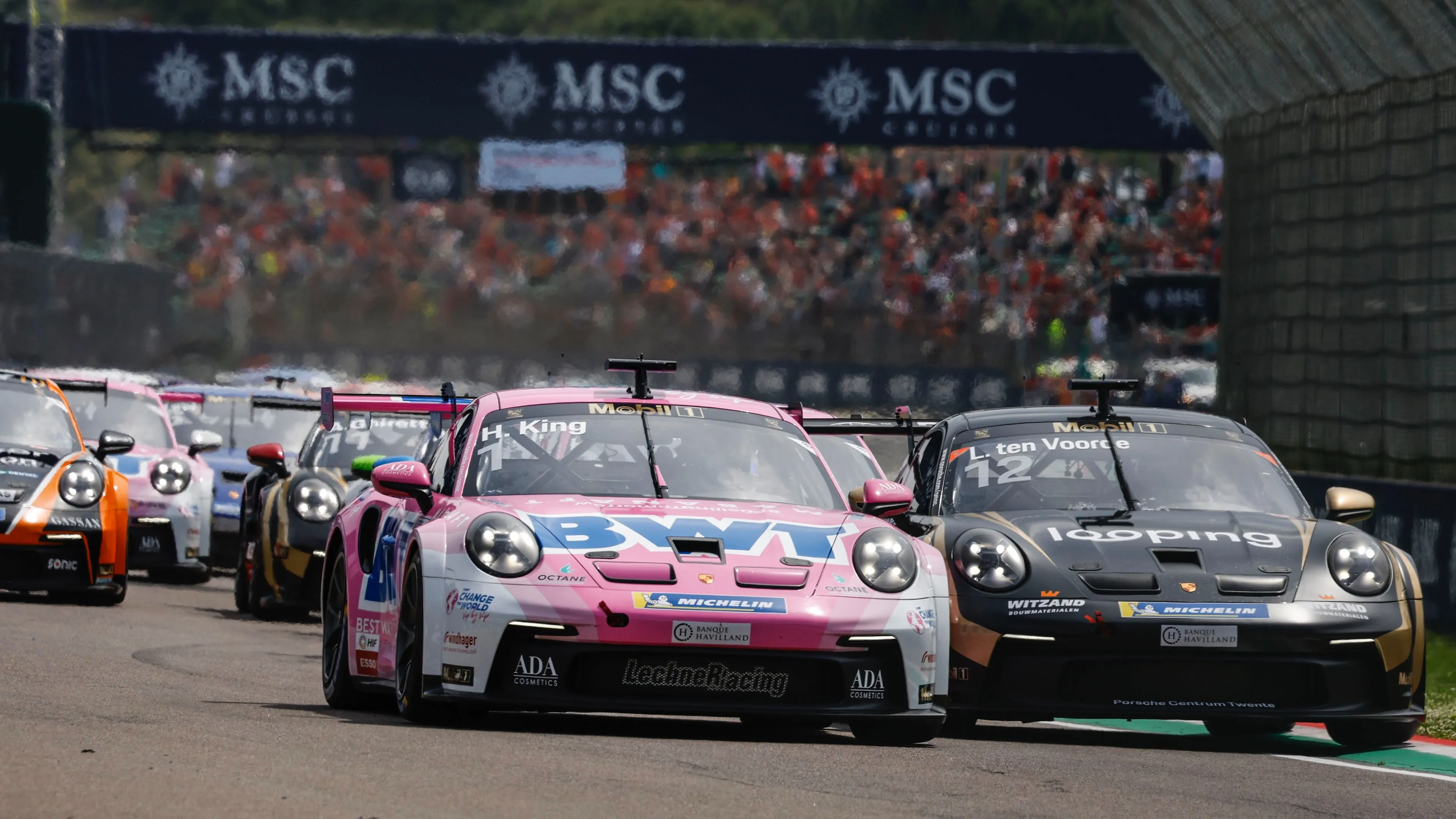 Porsche Supercup GP Imola | Ten Voorde verzilvert dominante pole, Haverkort pakt eerste Supercup-podium