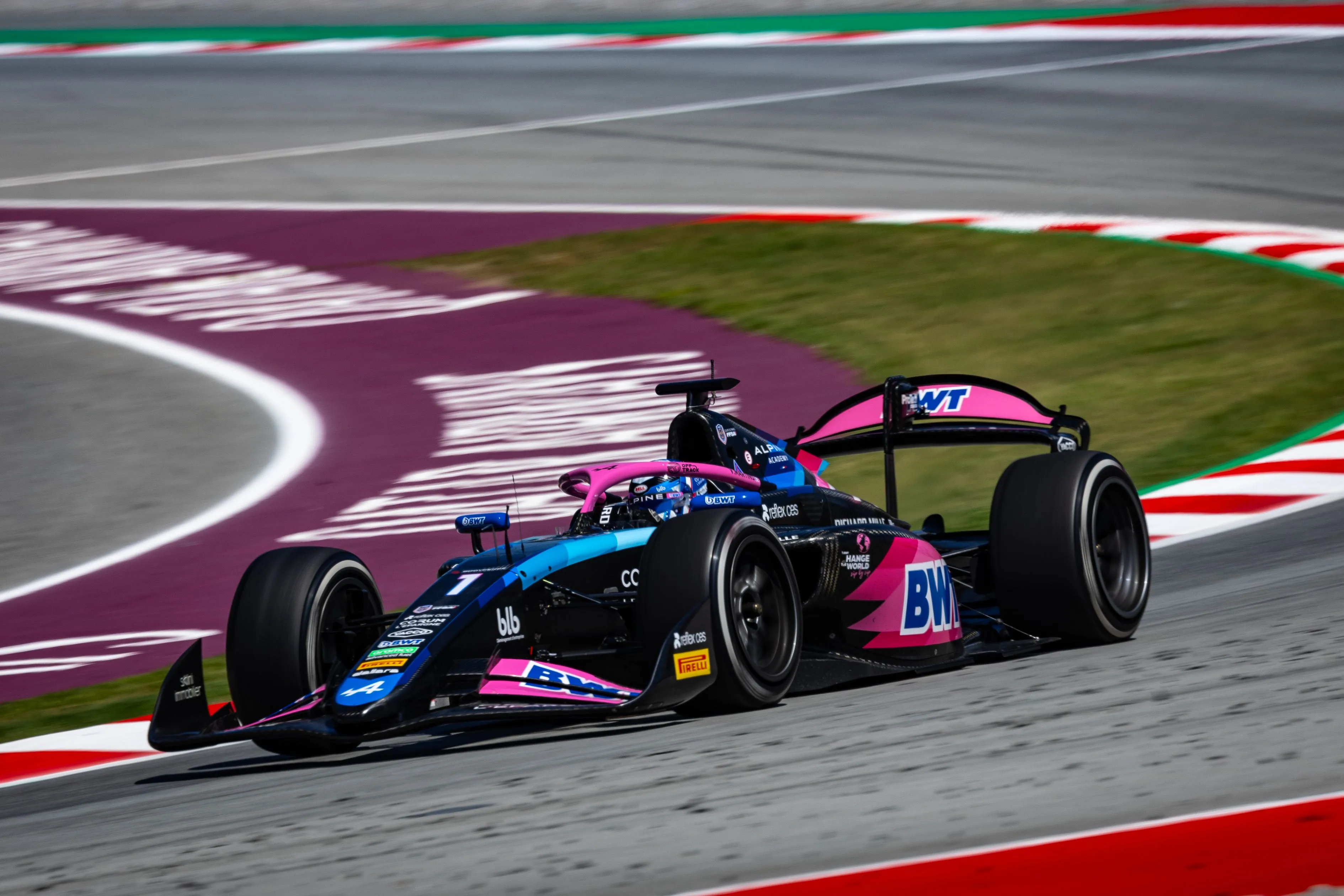 victor martins alpine spanje formule2