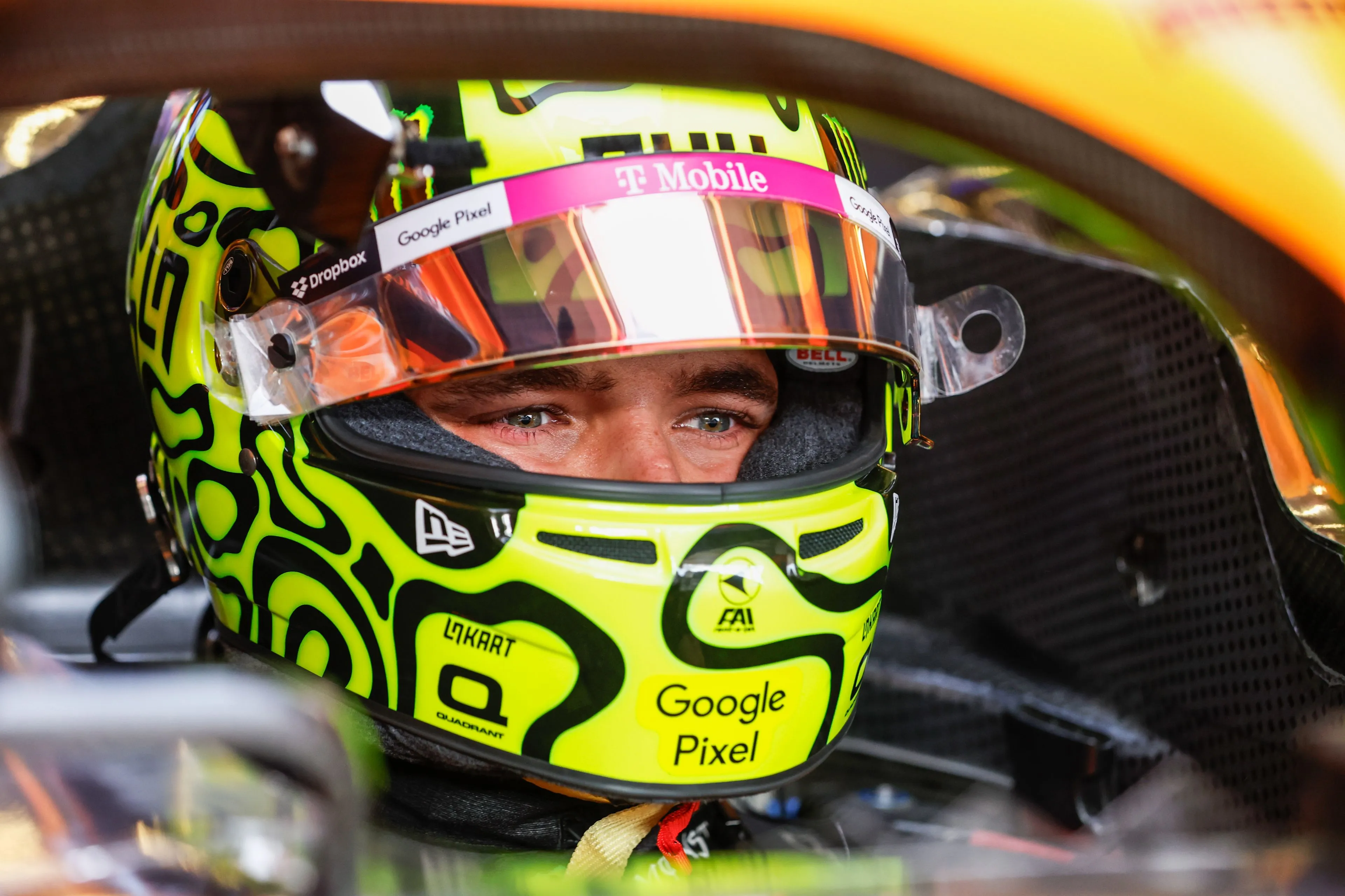 lando norris mclaren vrijdag usa sprintweekend cota mcl38