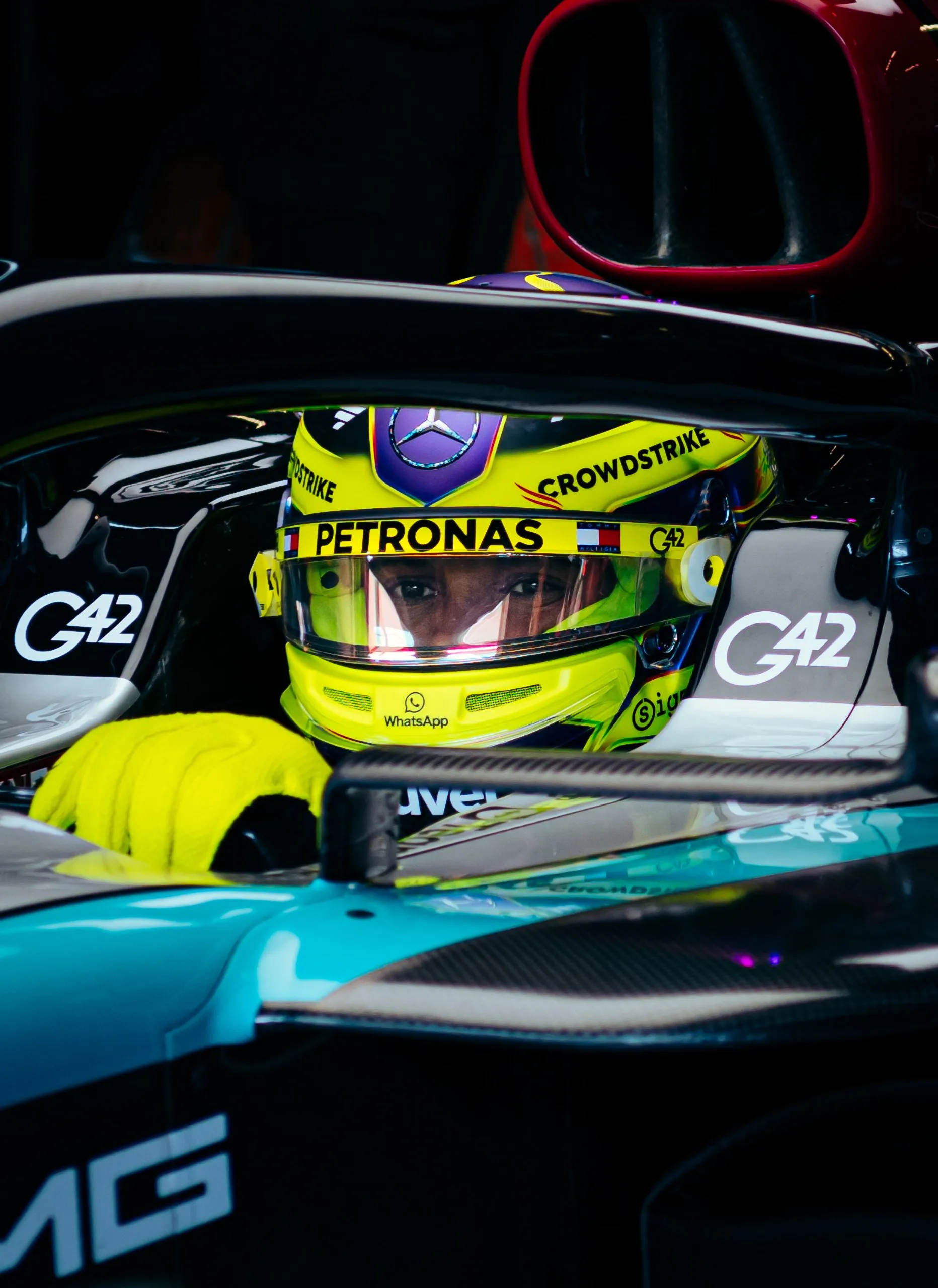 lewis hamilton usa mercedes cota vrijdag 2024