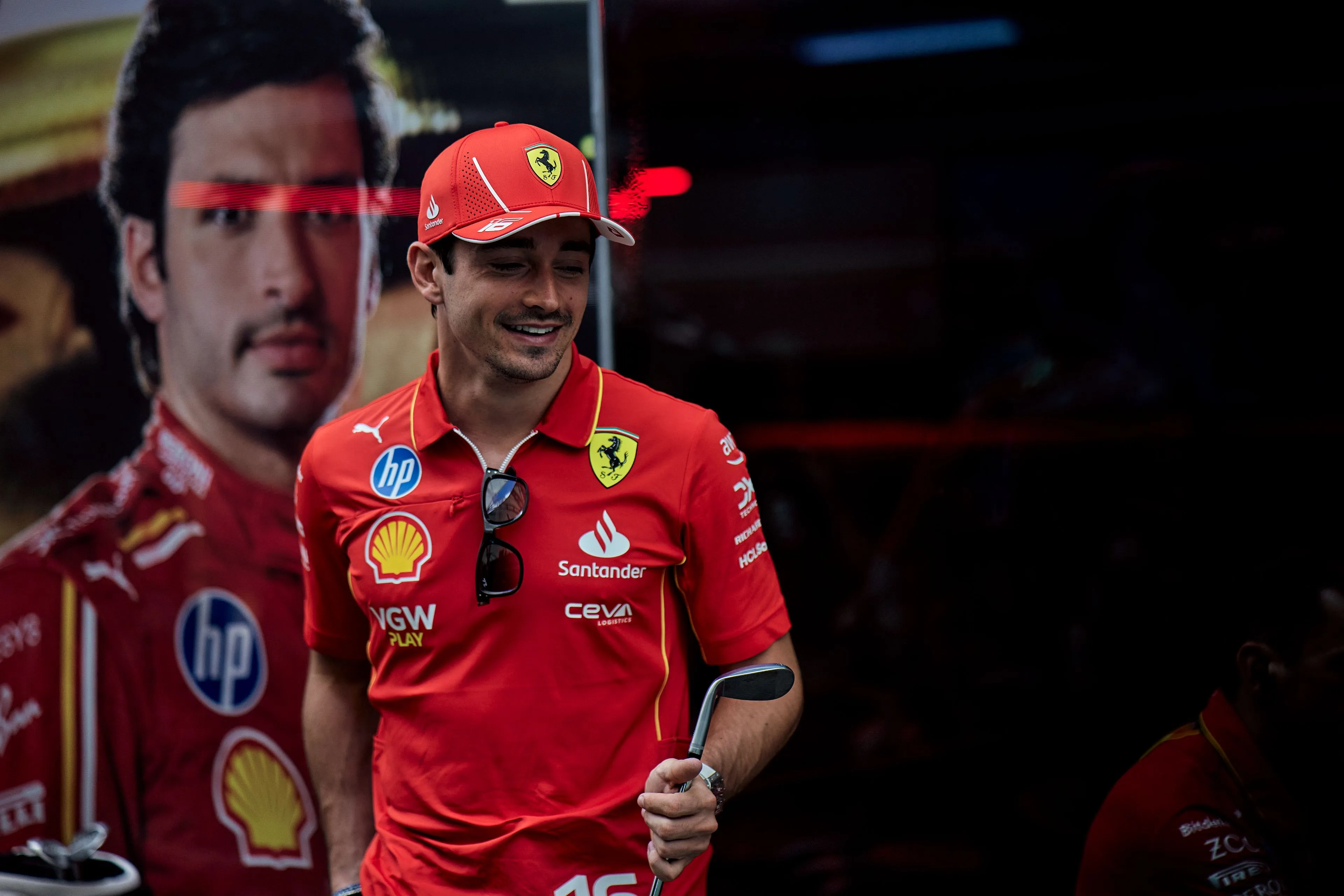 charles leclerc mediadag brazilie donderdag ferrari 2024