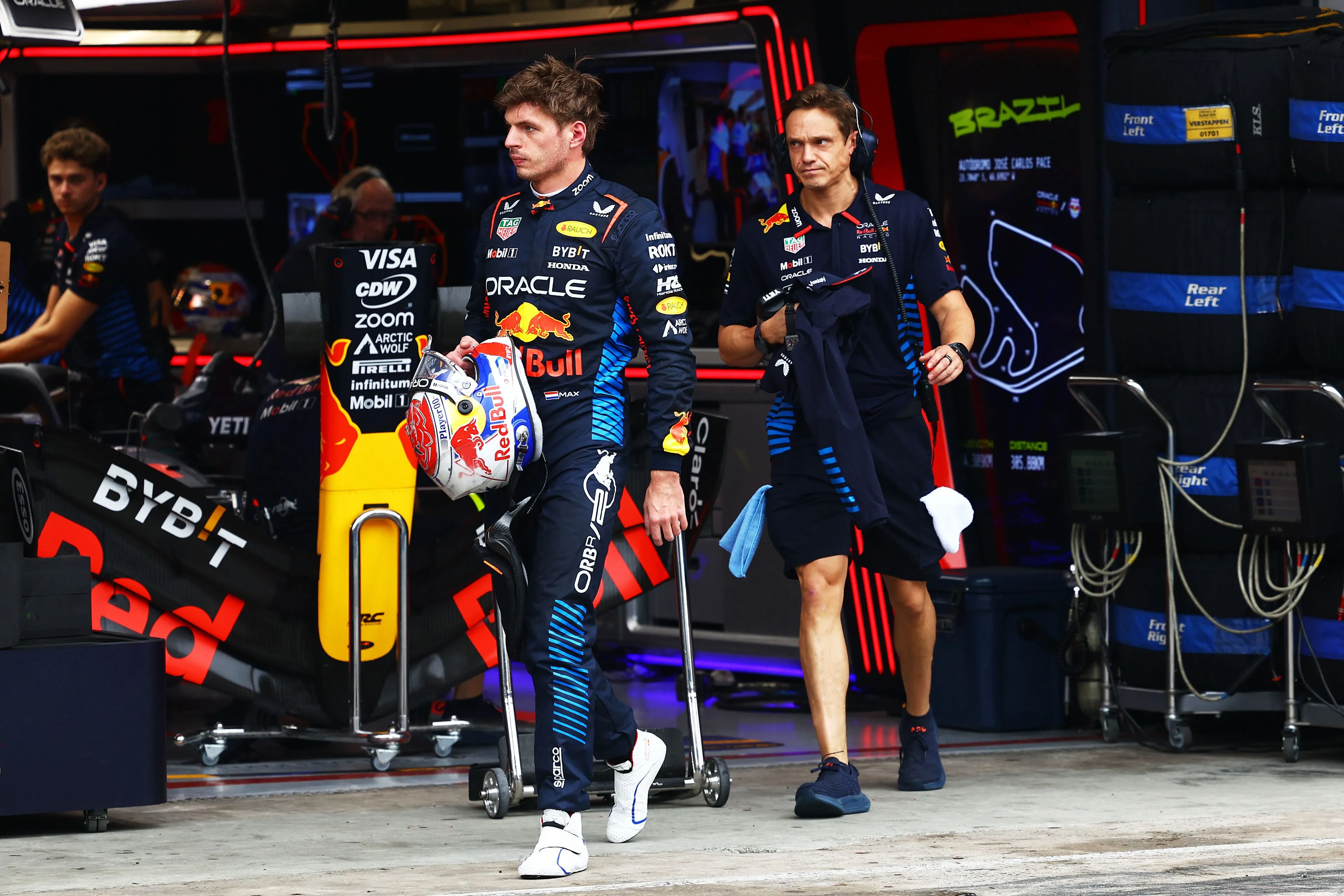 max verstappen zondag brazilie kwalificatie 2024 redbullracing