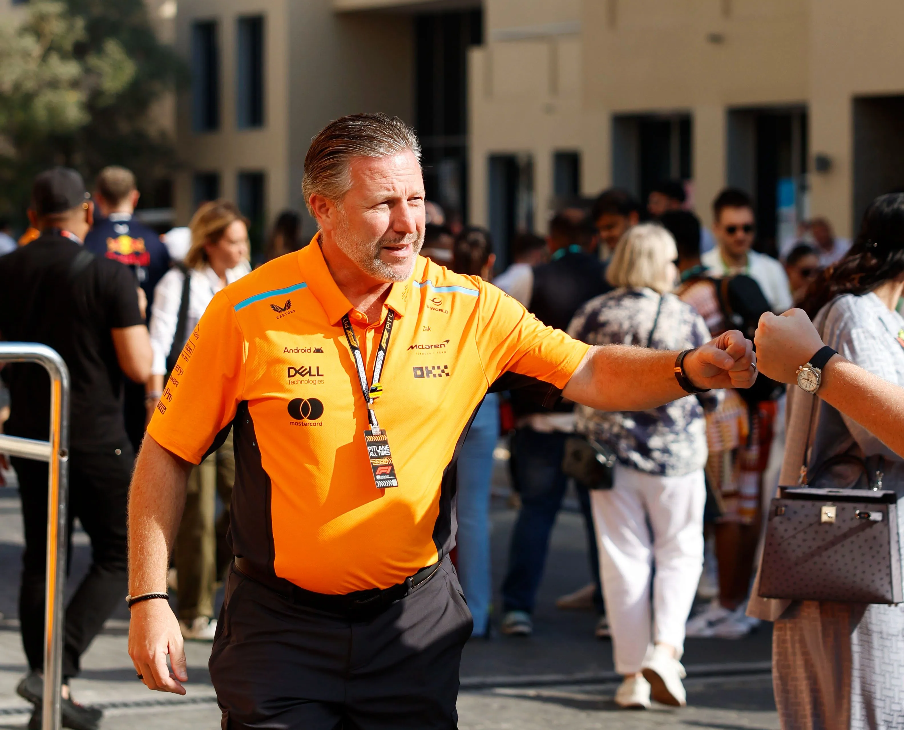 zak brown mclaren abu dhabi 2024 1