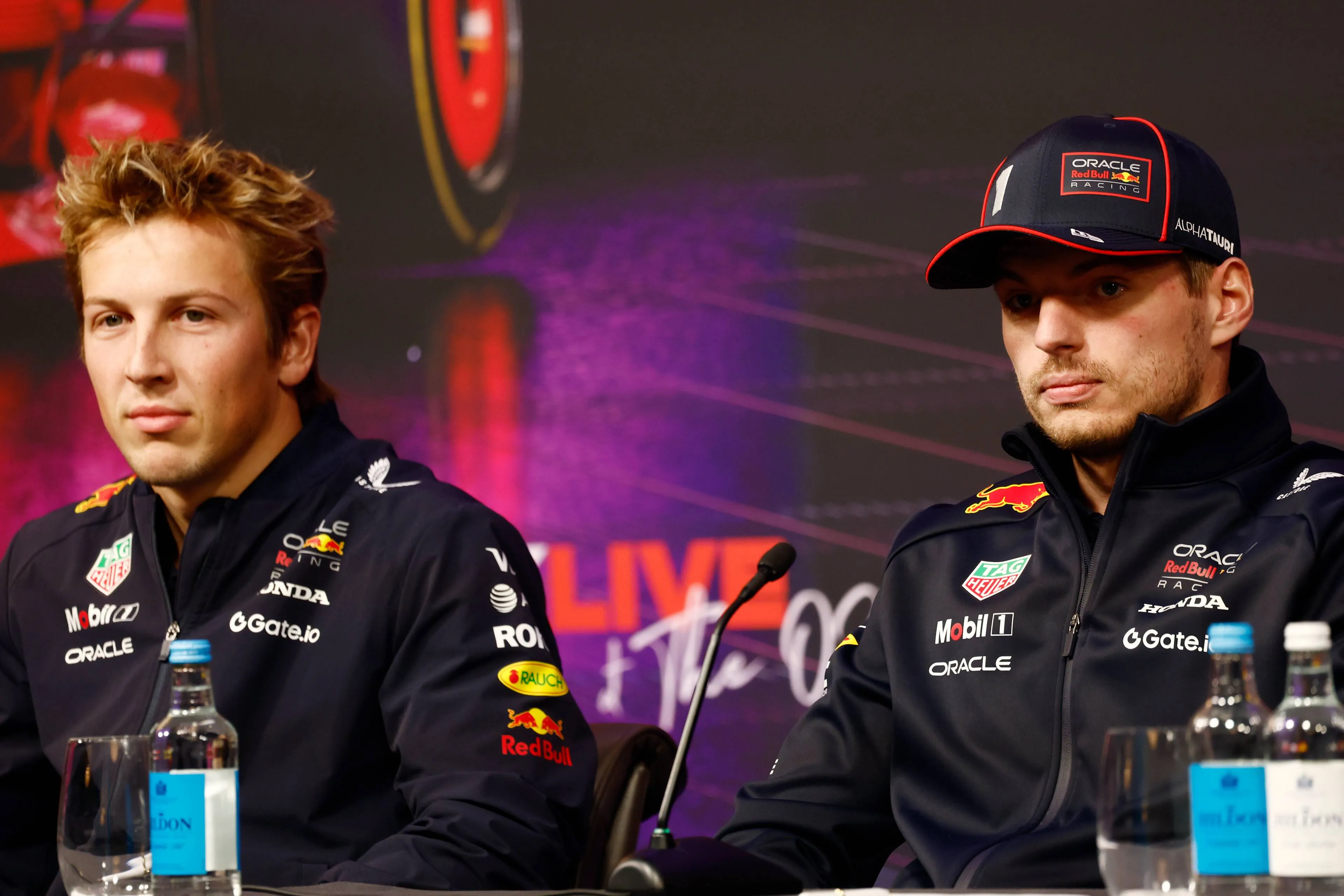 londen 2025 launch event red bull racing max verstappen liam lawson