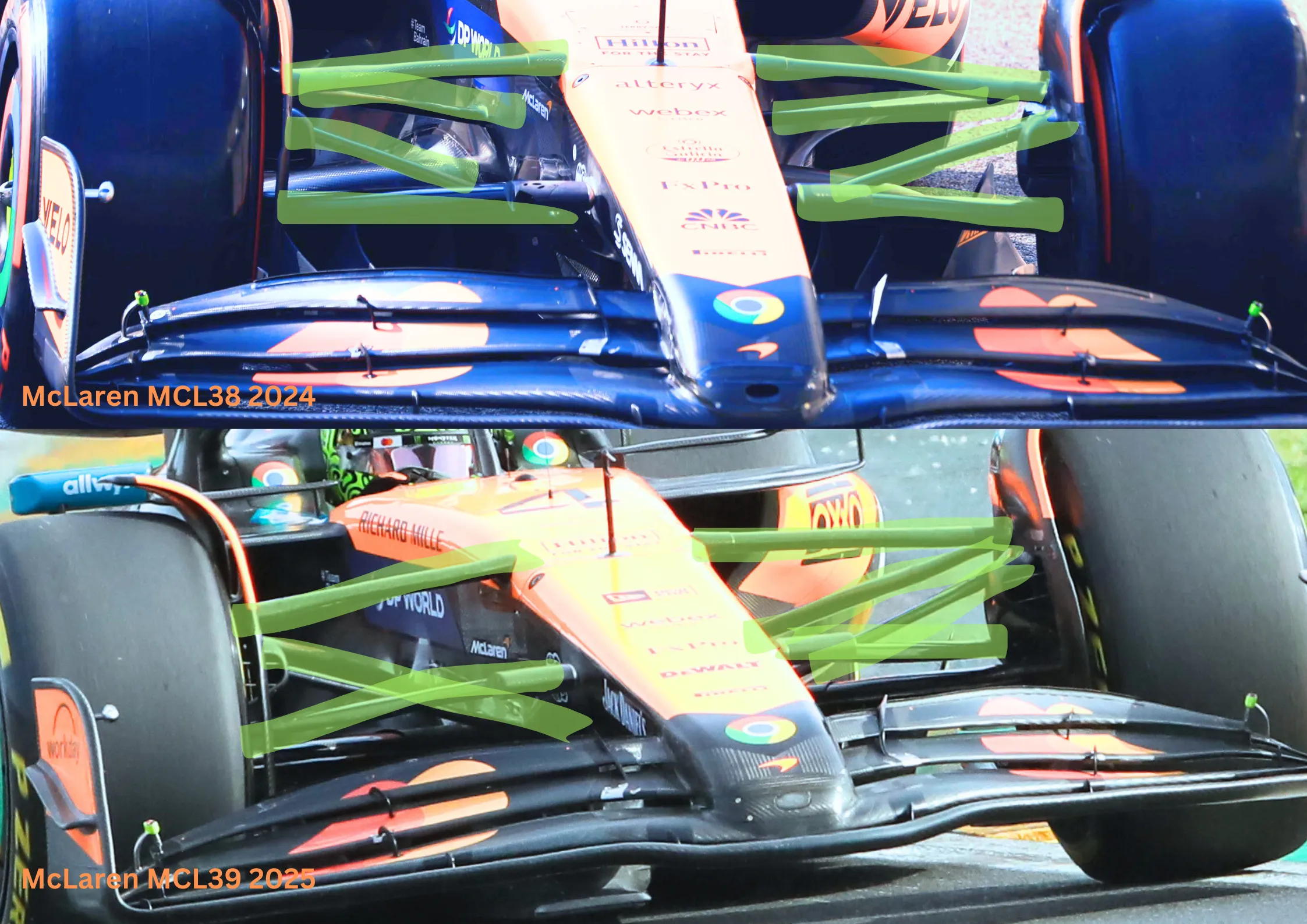 Problemen van Red Bull in 2024 kunnen mogelijk bij McLaren terechtkomen door 'riskante' ophanging