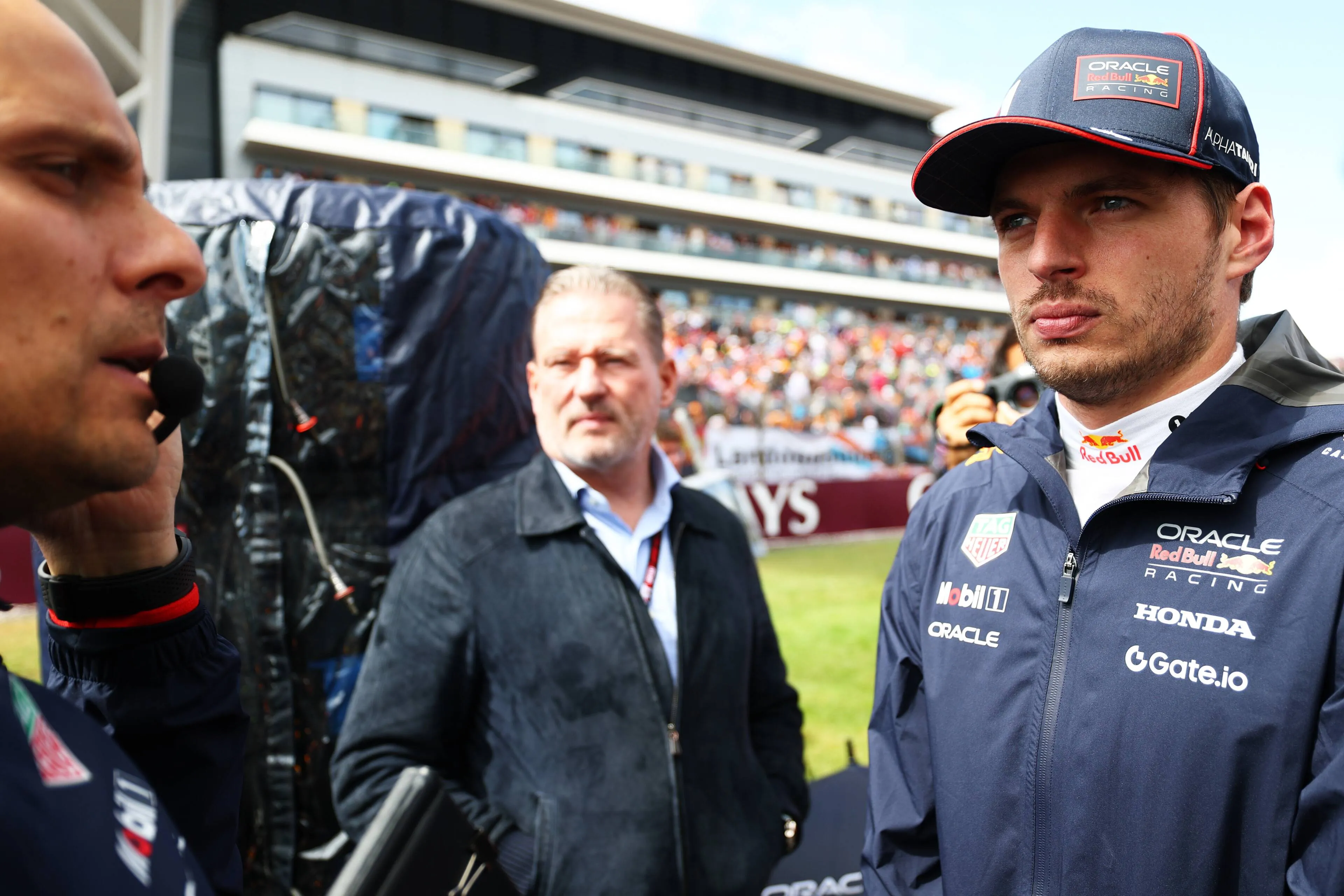 max verstappen jos gianpiero lambiase red bull racing zondag silverstone groot brittannie 2025