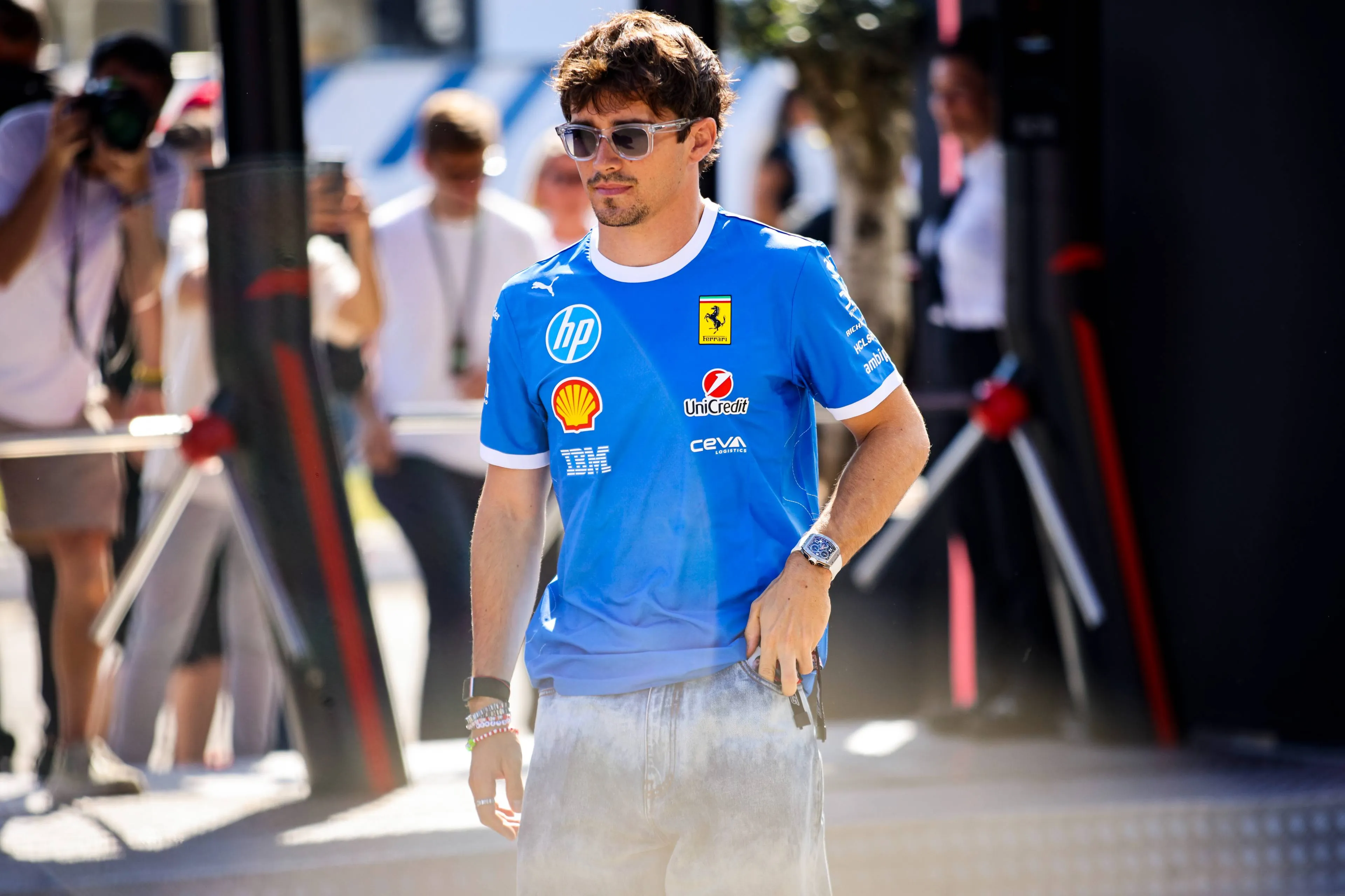 Leclerc wast zijn handen in onschuld: 'Probeerde niet voordeel te behalen'