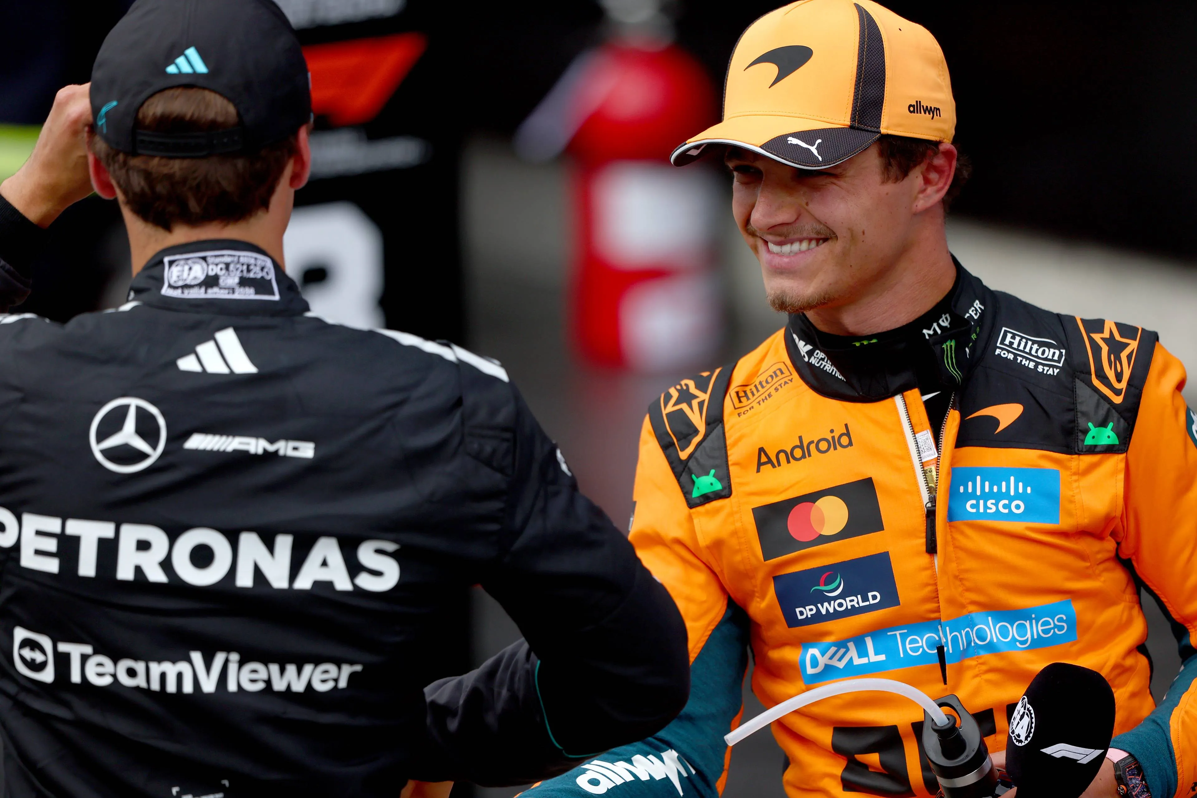 george-russell-mercedes-lando-norris-mclaren-canada-2026-zaterdag