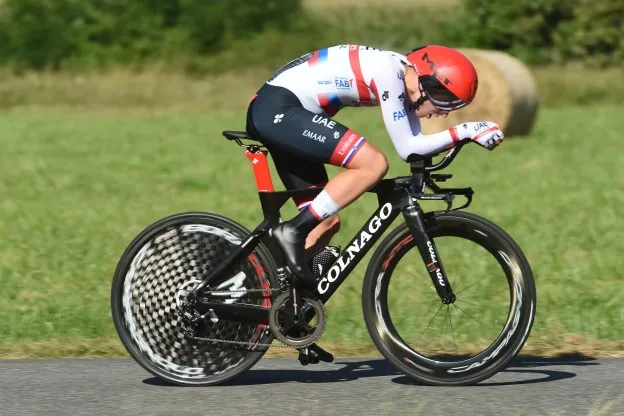 Sirotti Pogacar tijdrit Vuelta