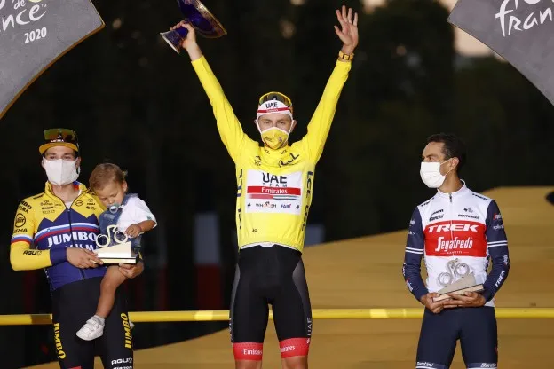 Sirotti Tadej Pogacar Primoz Roglic Richie Porte Tour de Francejpg