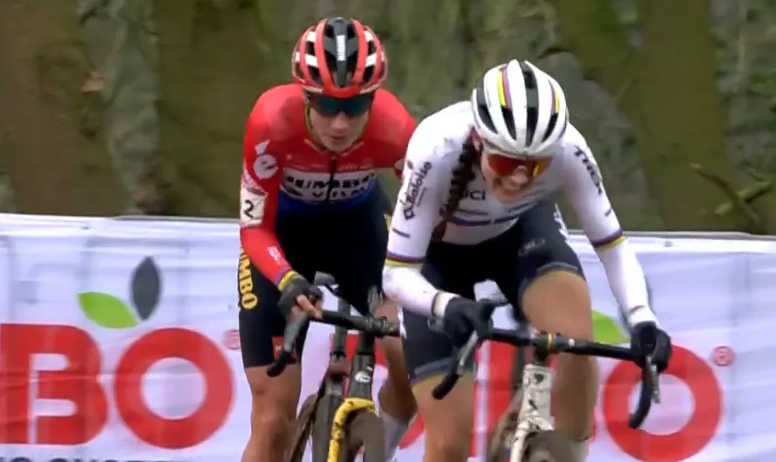 Vos toont aan dat ze klaar is voor WK met overwinning in Wereldbeker Hoogerheide