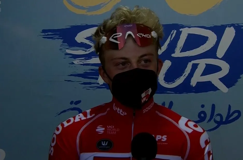 Van Gils over 'bijzonder gevoel' na zege in Saudi Tour: 'Het was een prachtige ervaring'