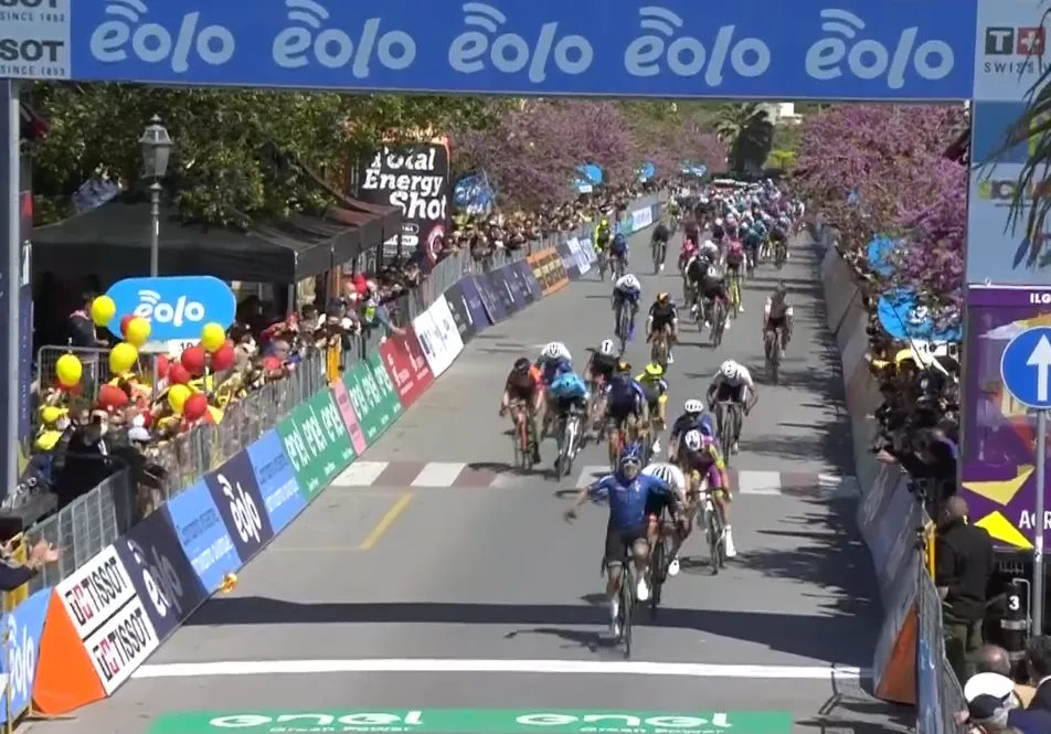 Malucelli verschalkt Moschetti in oplopende massasprint in Ronde van Sicilië