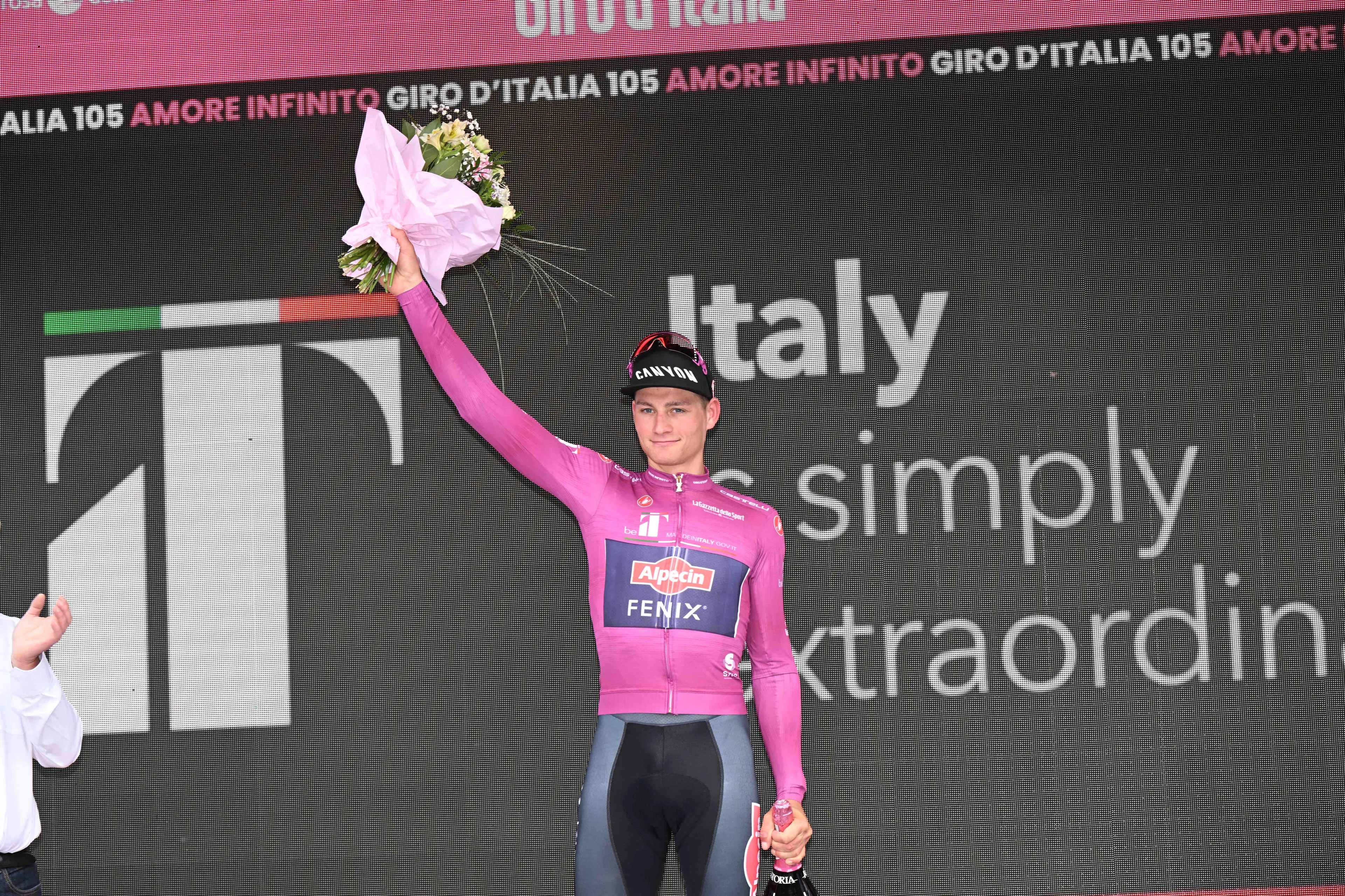 Klassementen Giro d'Italia 2022 | López in het roze, Van der Poel woensdag in het paars